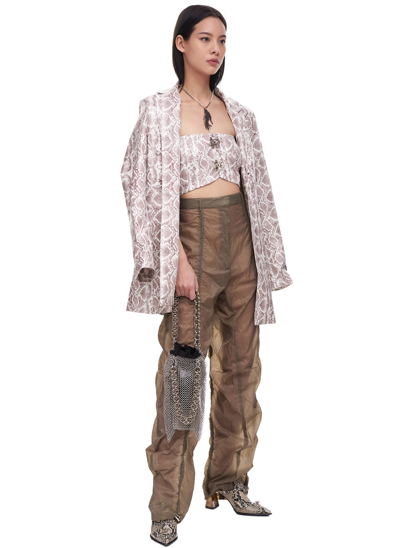 Lēo Silver Necklace | H. Lorenzo - styled 