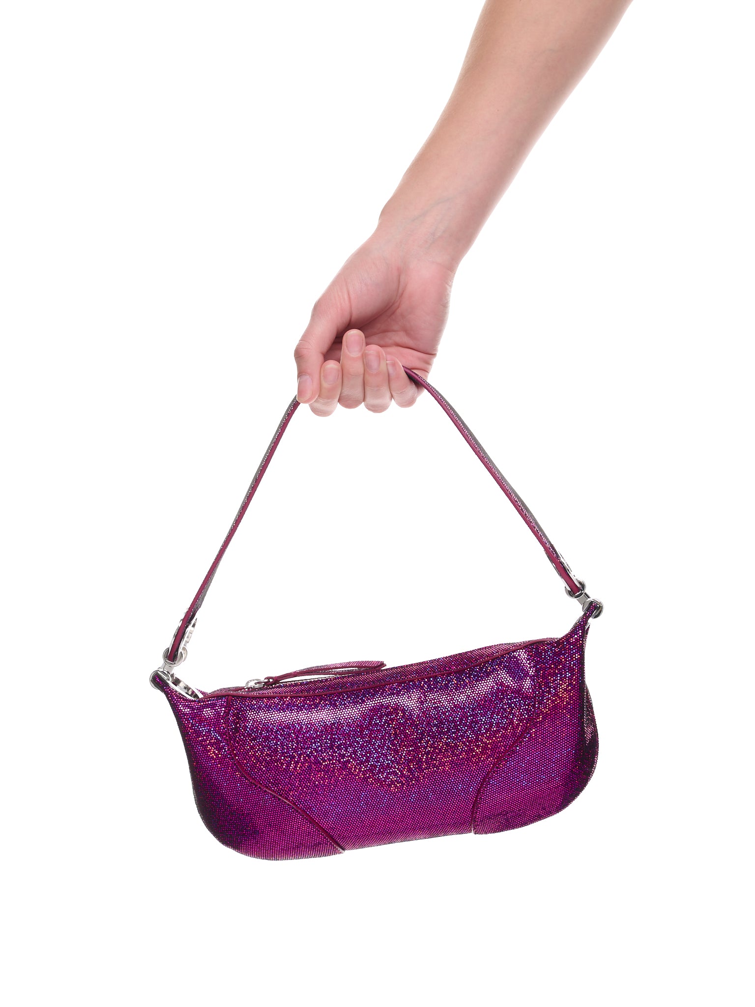 Mini Amira Metallic Bag (MINI-AMIRA-FUCHSIA)