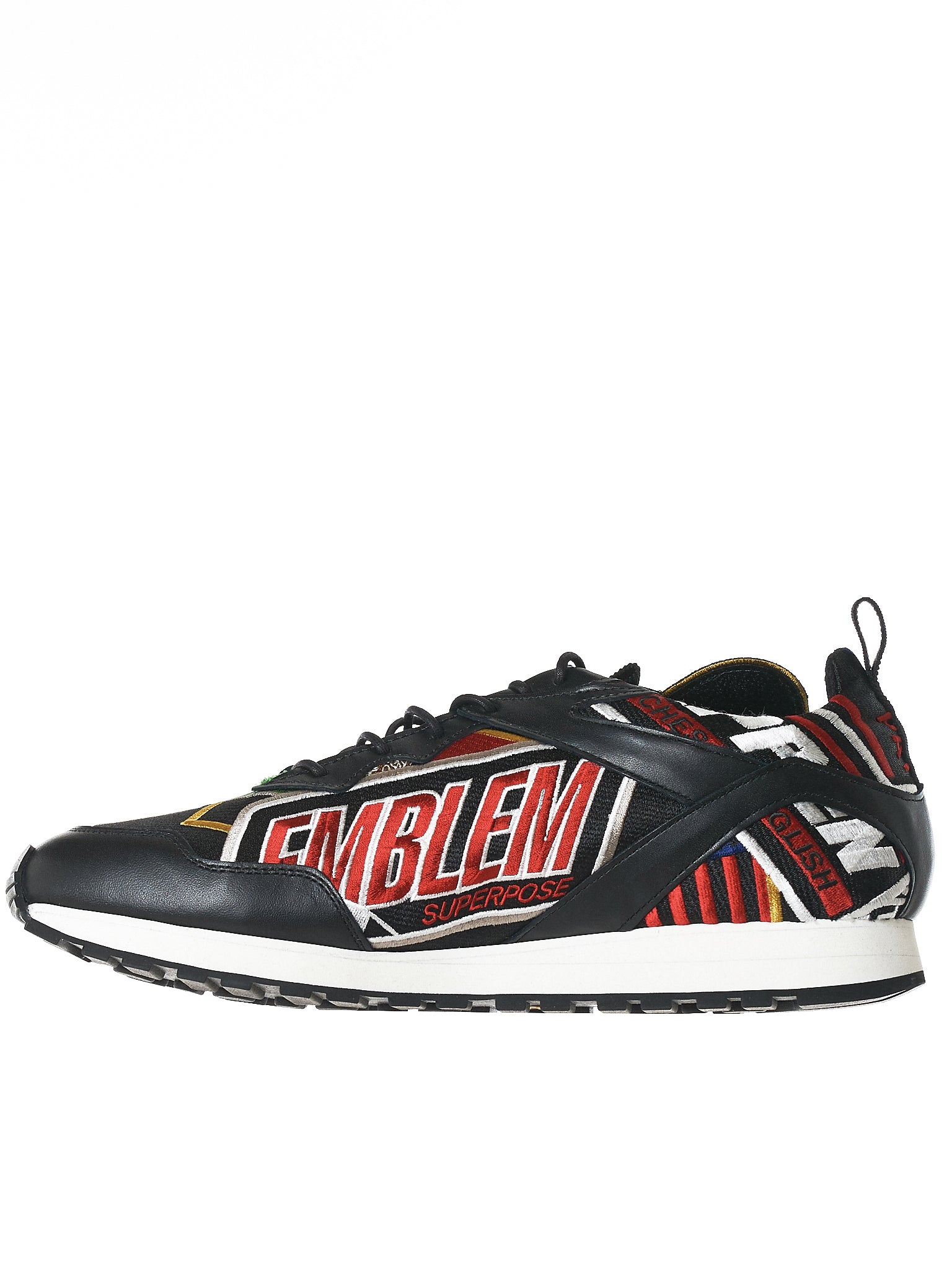Doublet patchwork sneakers-HLorenzo side