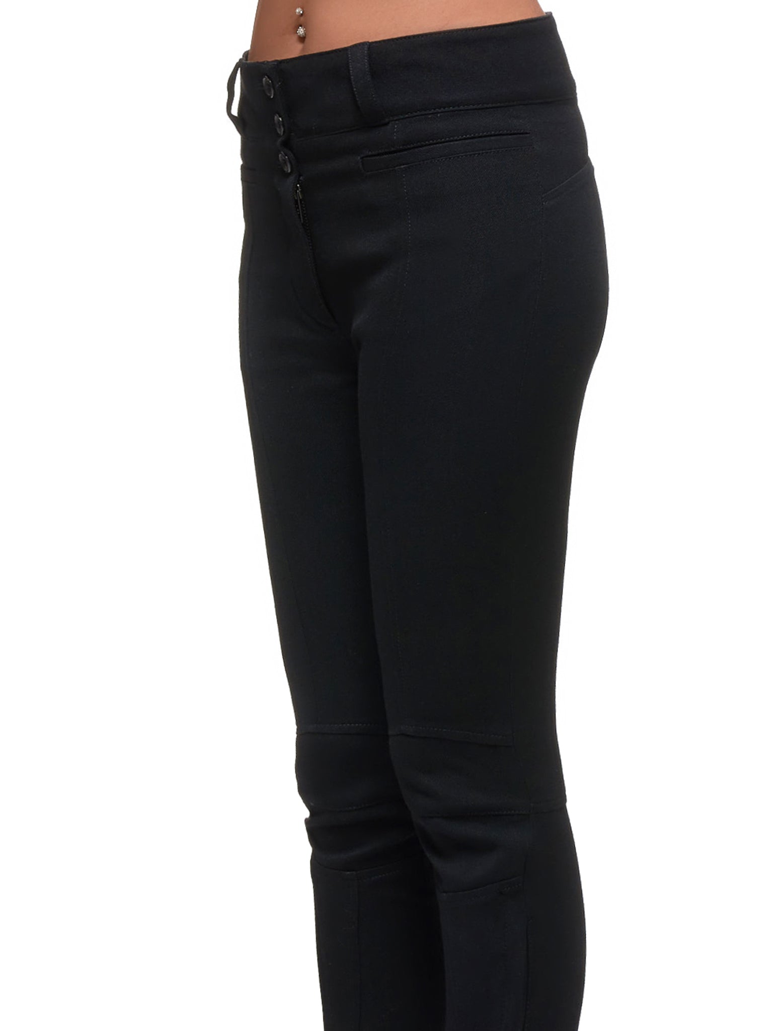 Ann Demeulemeester Black Evelien Trousers Ann Demeulemeester