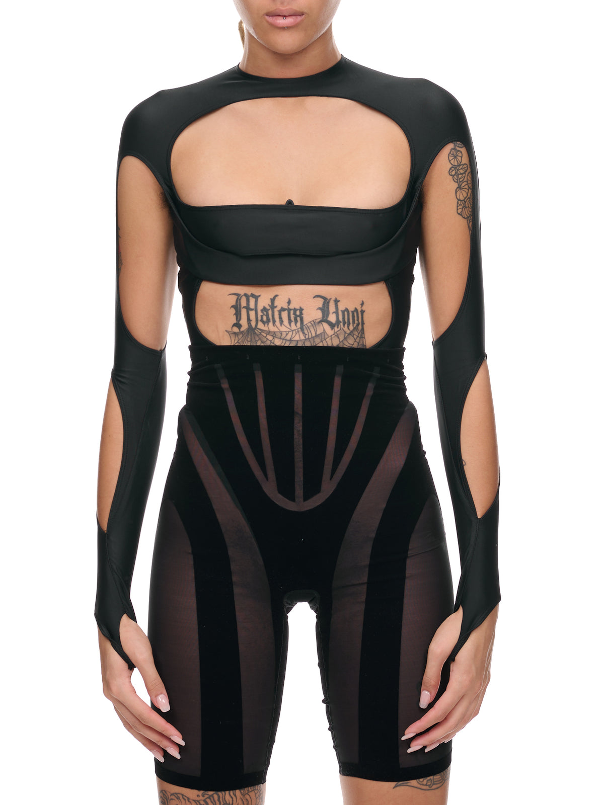 Mugler Frame Bodysuit | H.Lorenzo - front