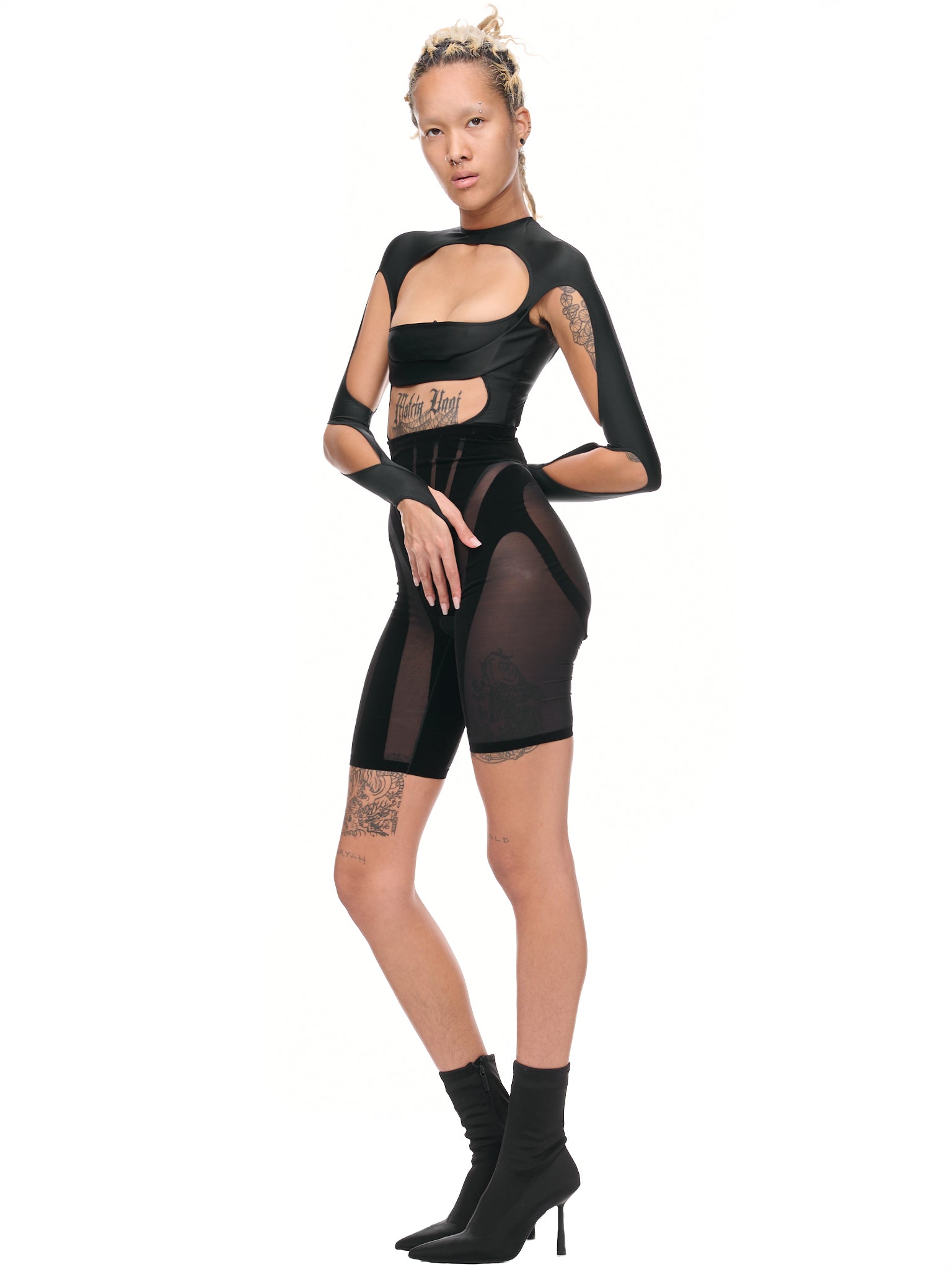 Mugler Frame Bodysuit | H.Lorenzo - styled