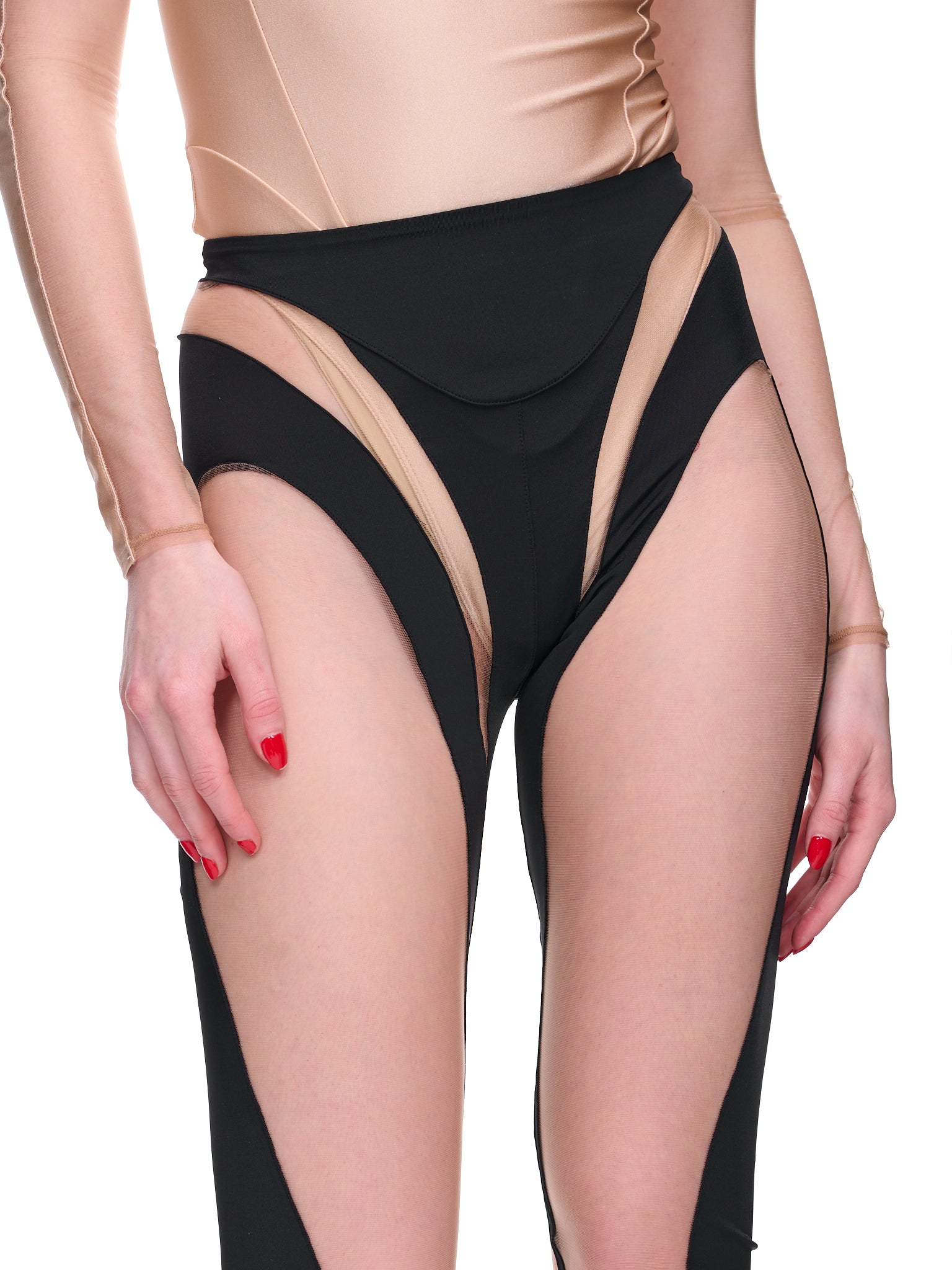 Illusion Leggings (1PA0388842-19991-BLACK-NUDE-01)