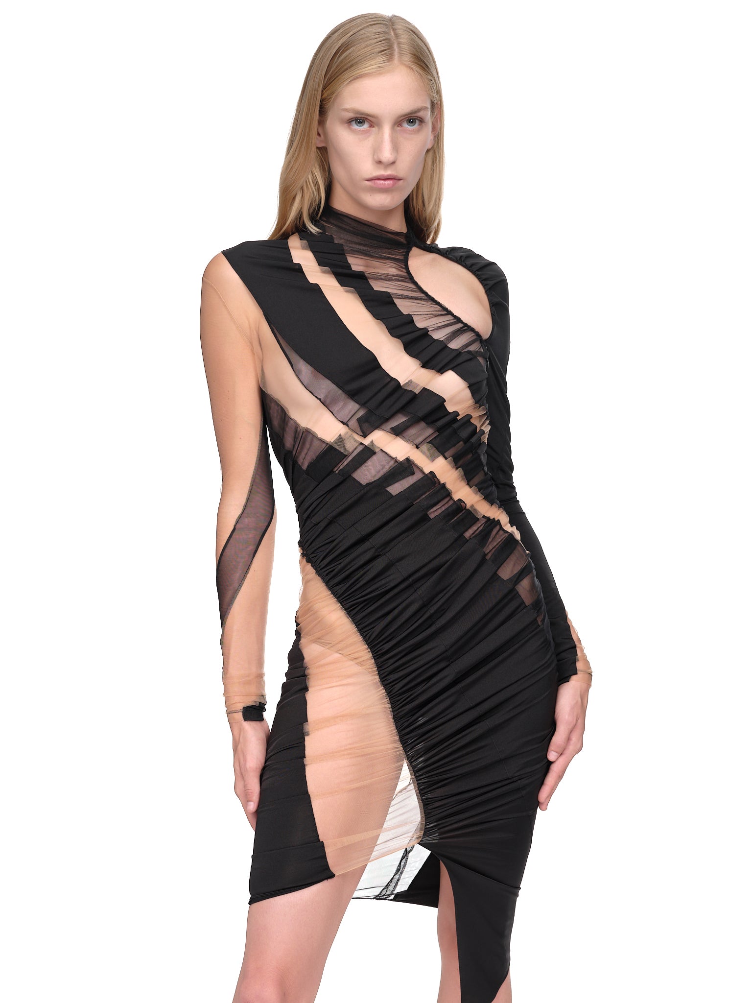 mugler mesh dress Mugler - Mesh Dress