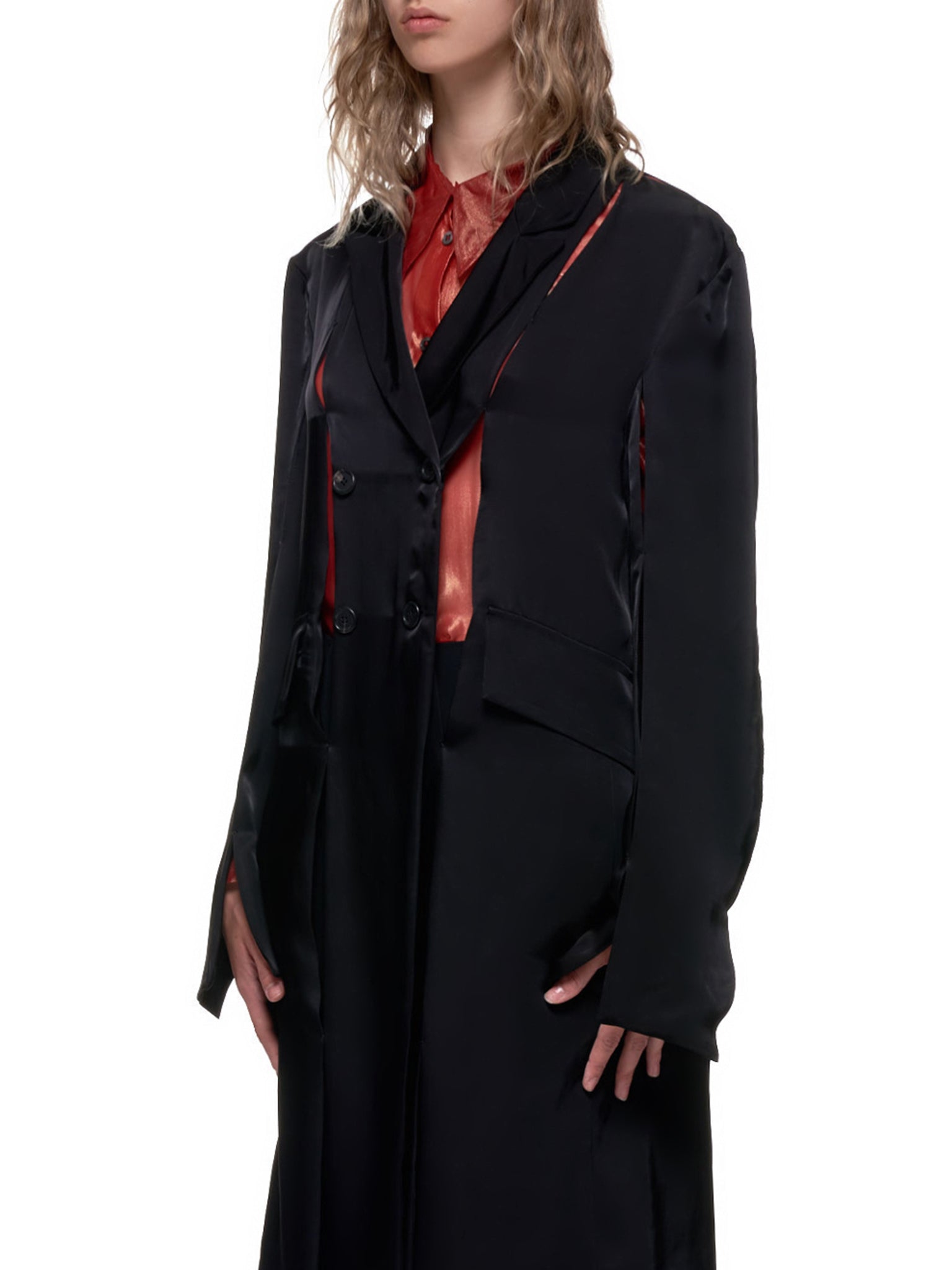 Ann demeulemeester coat shop