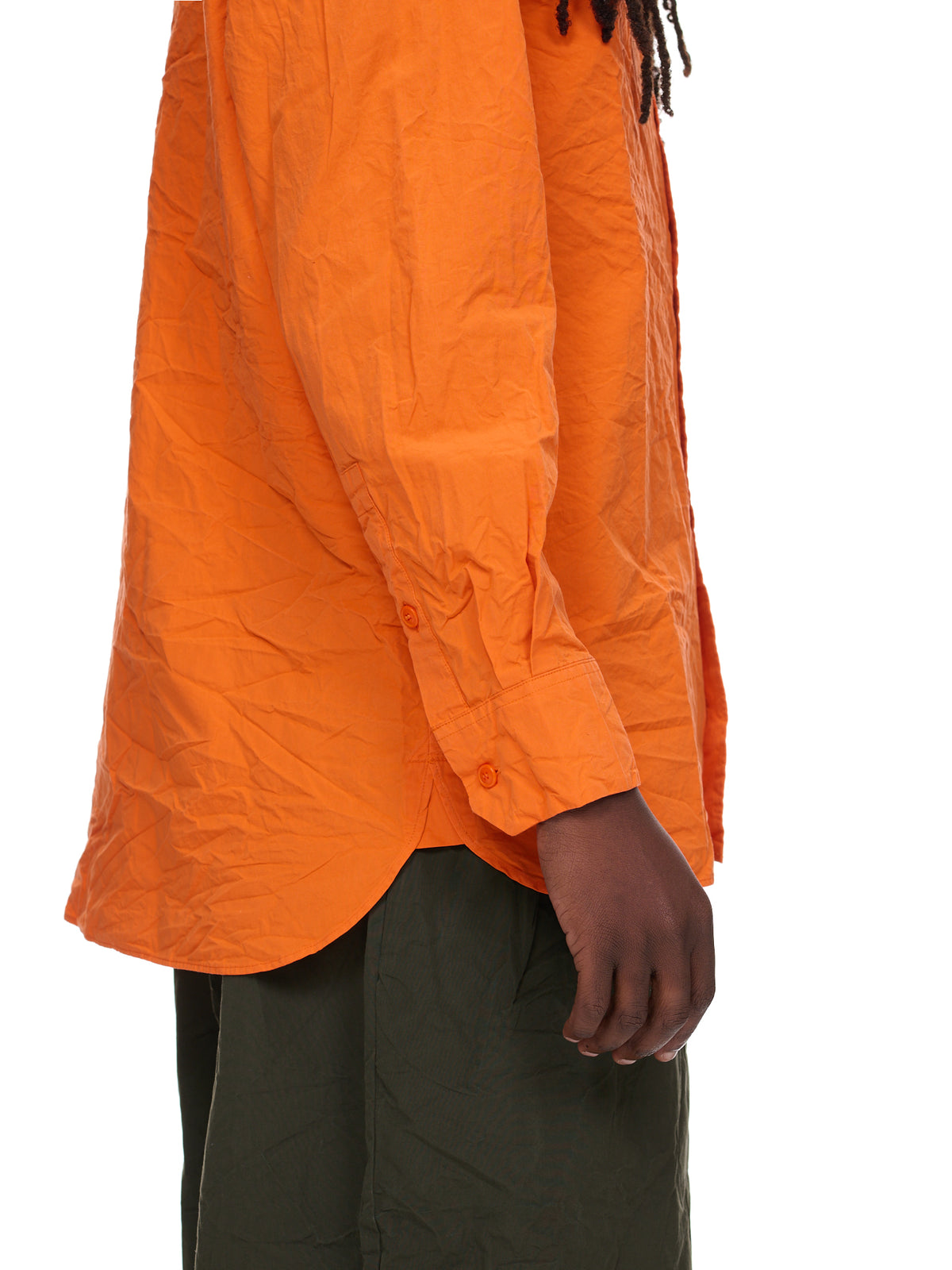 Big Cropped Shirt (20HC264-ORANGE)