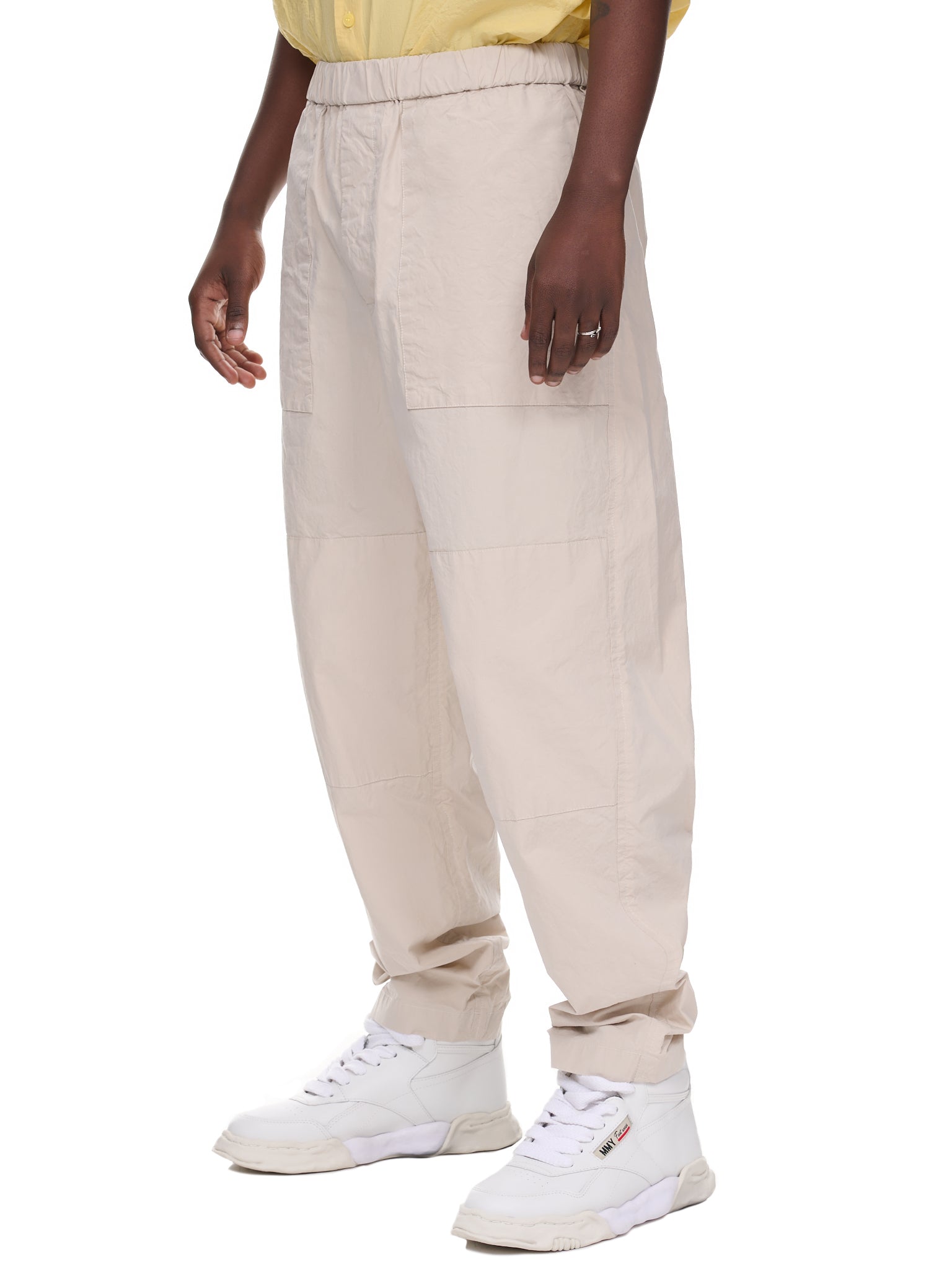 Patch Trousers (20HP183-IVORY)