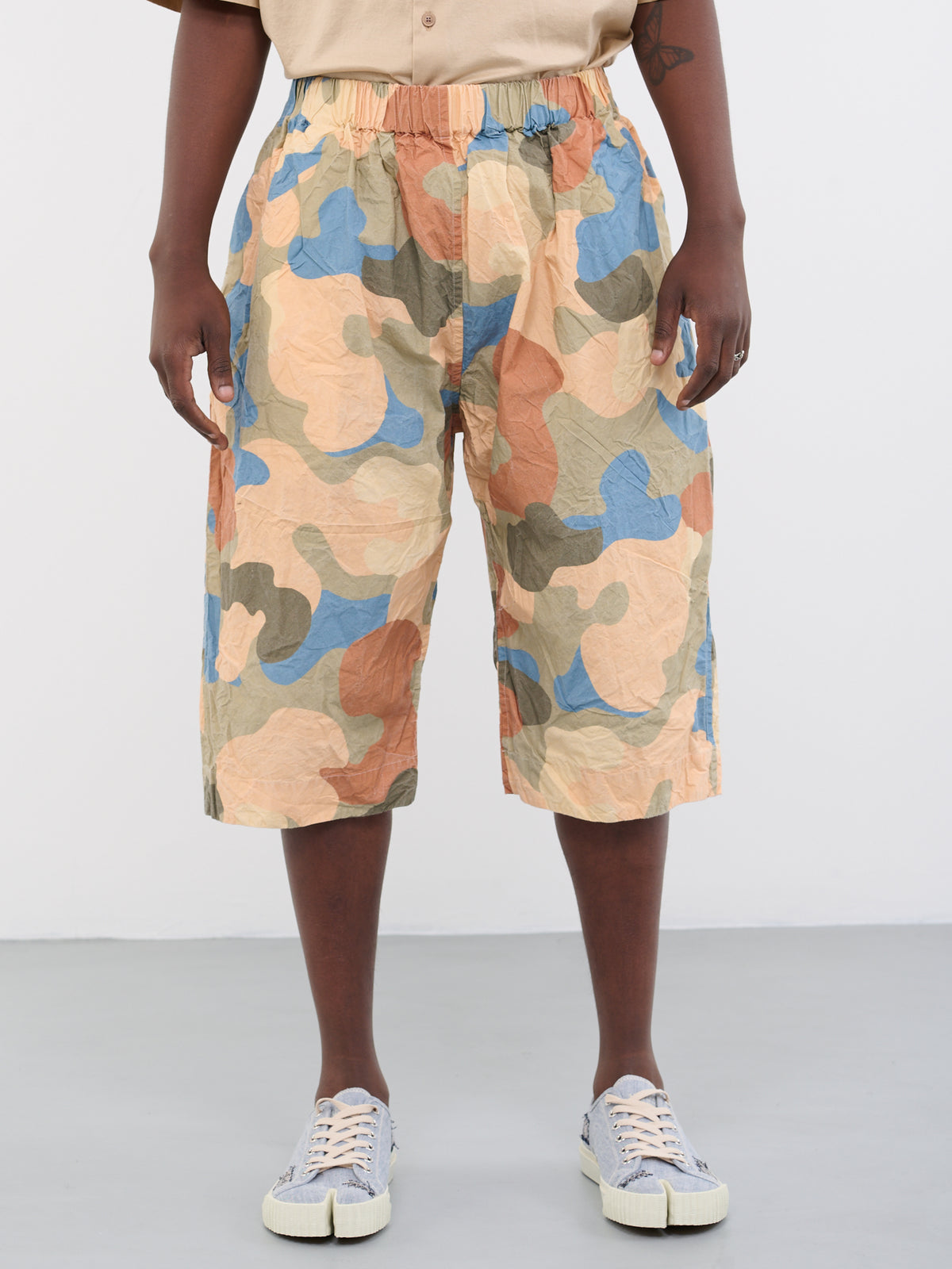 Yama Shorts (20HP193-KHAKI-MULTI)