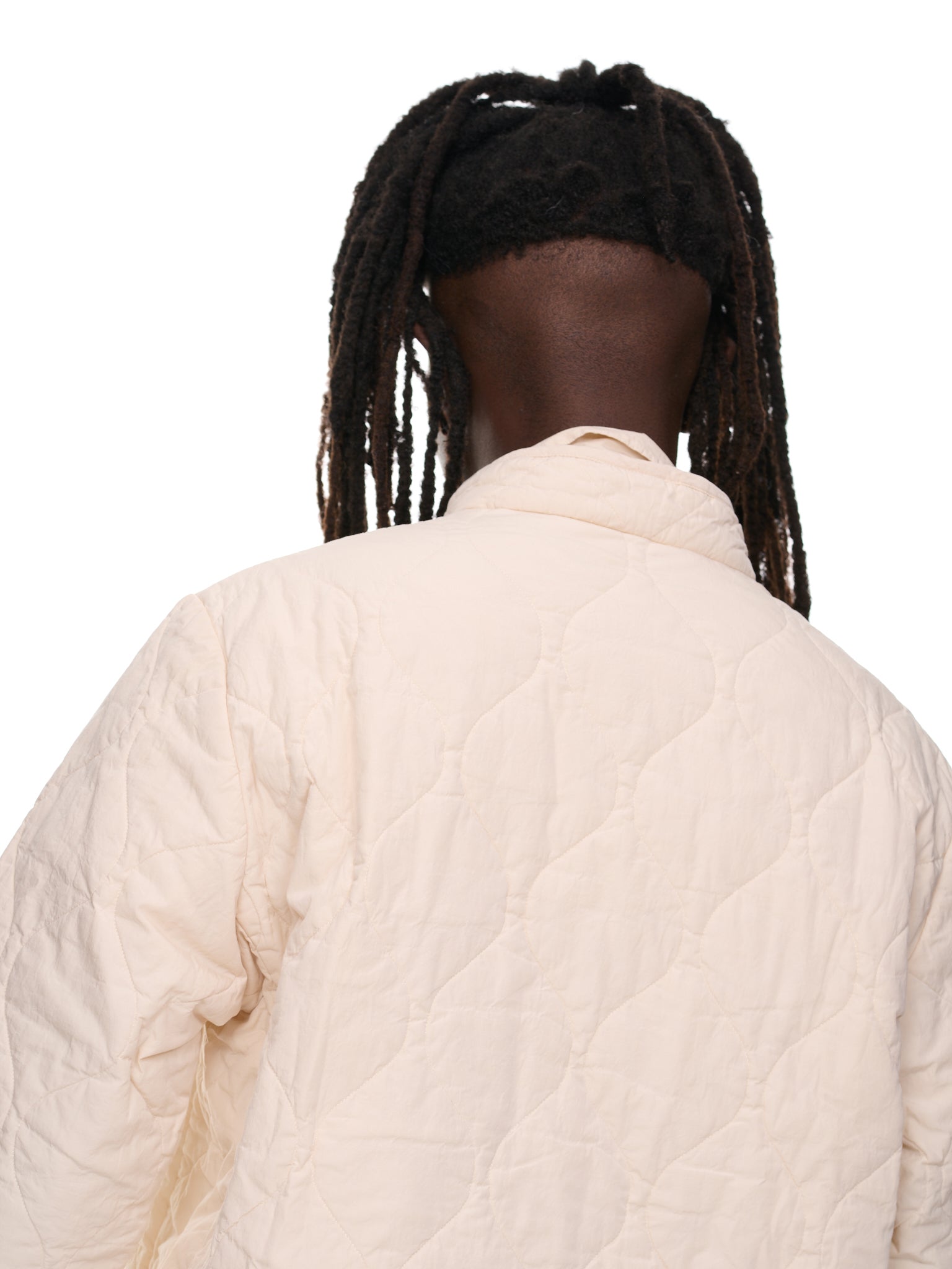 Quilted Jacket (20HV305-PORCELAIN)
