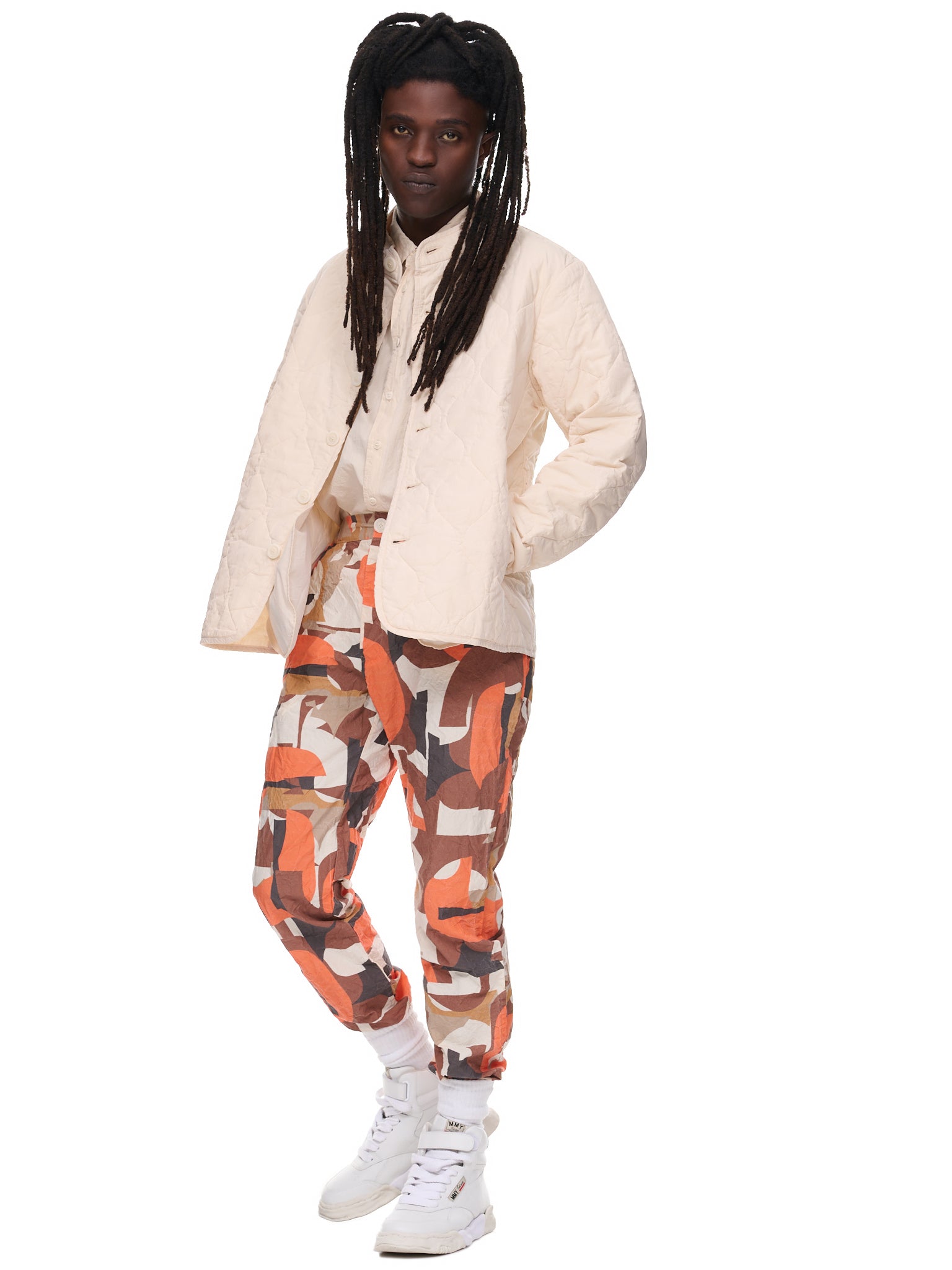 Quilted Jacket (20HV305-PORCELAIN)