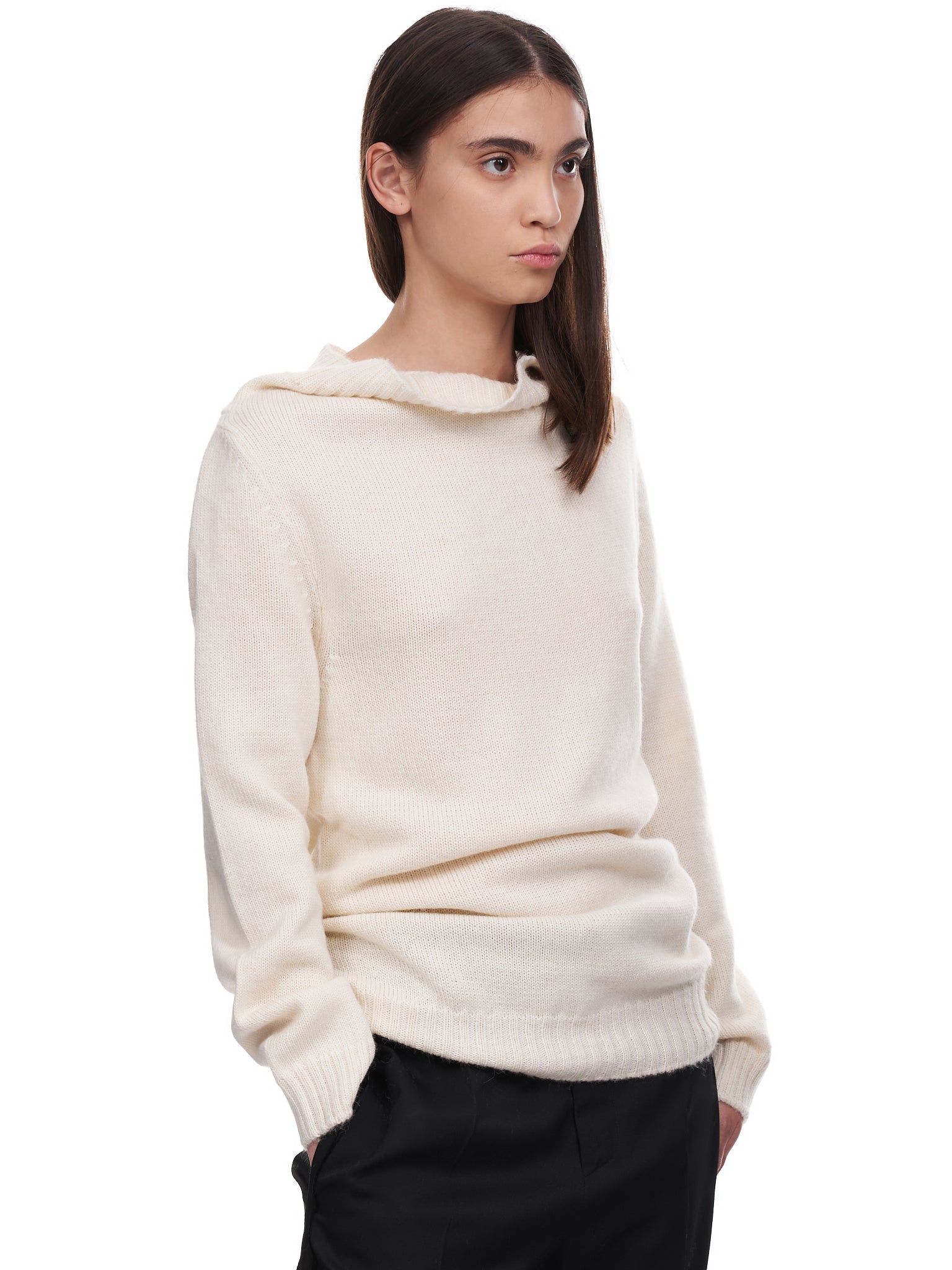 Ann Demeulemeester Bel Knitted Sweater | H. Lorenzo - side 2
