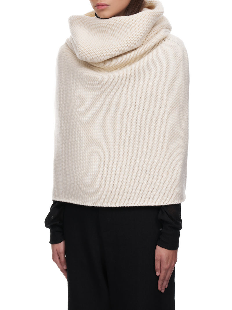 Ann Demeulemeester Mathilda Knitted Collar | H. Lorenzo - side 