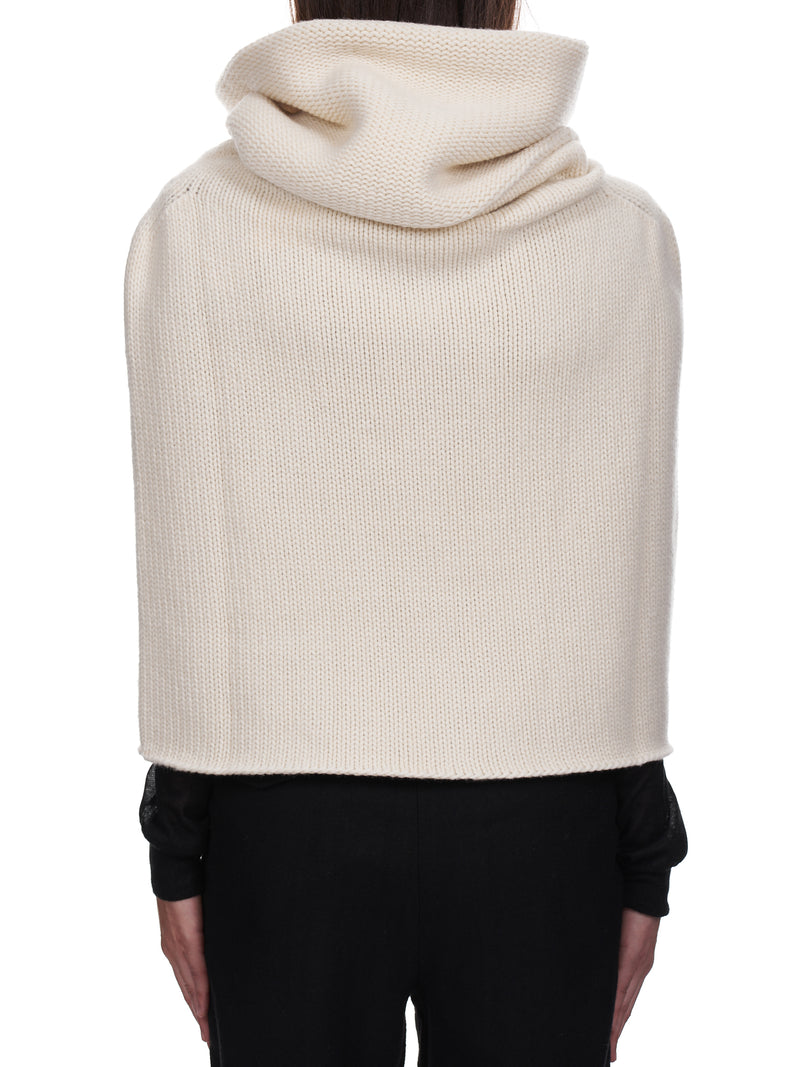 Ann Demeulemeester Mathilda Knitted Collar | H. Lorenzo - back