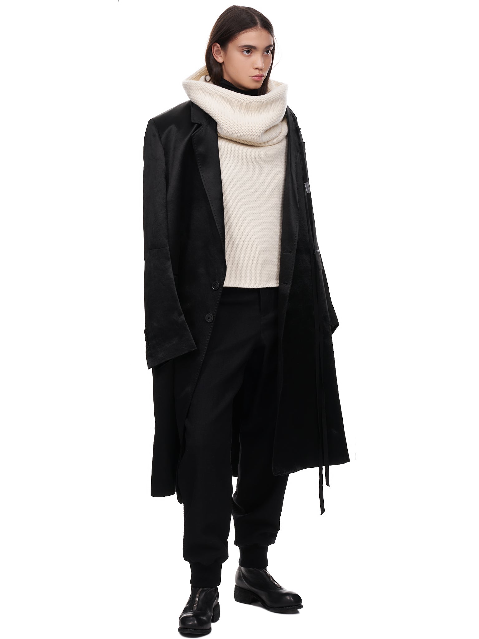 Ann Demeulemeester Mathilda Knitted Collar | H. Lorenzo - styled 