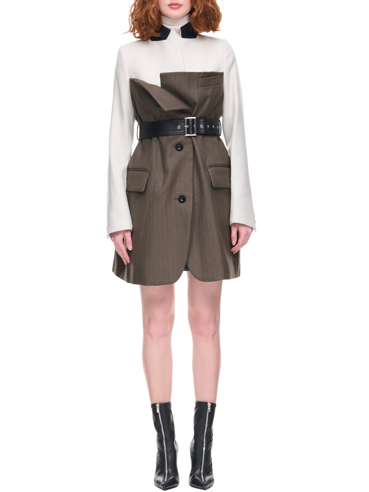 Chalk Stripe Jacket (22-06323-OFF-WHITE-KHAKI)