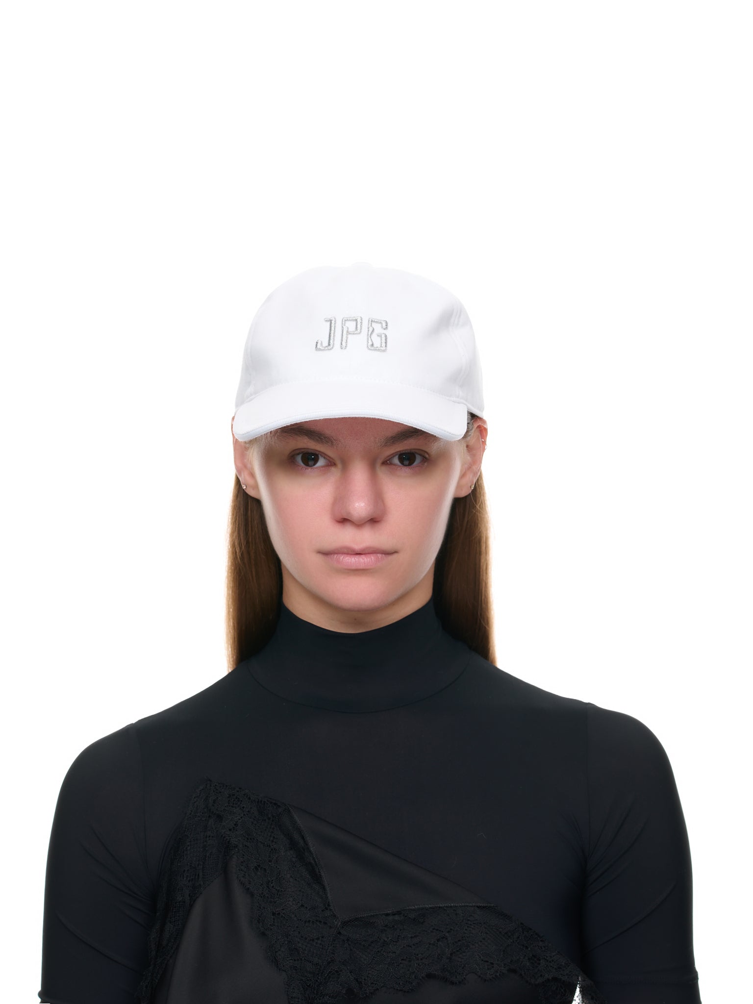 White JPG Cap (22-09-U-CC014I-C027-WHITE-SILV
