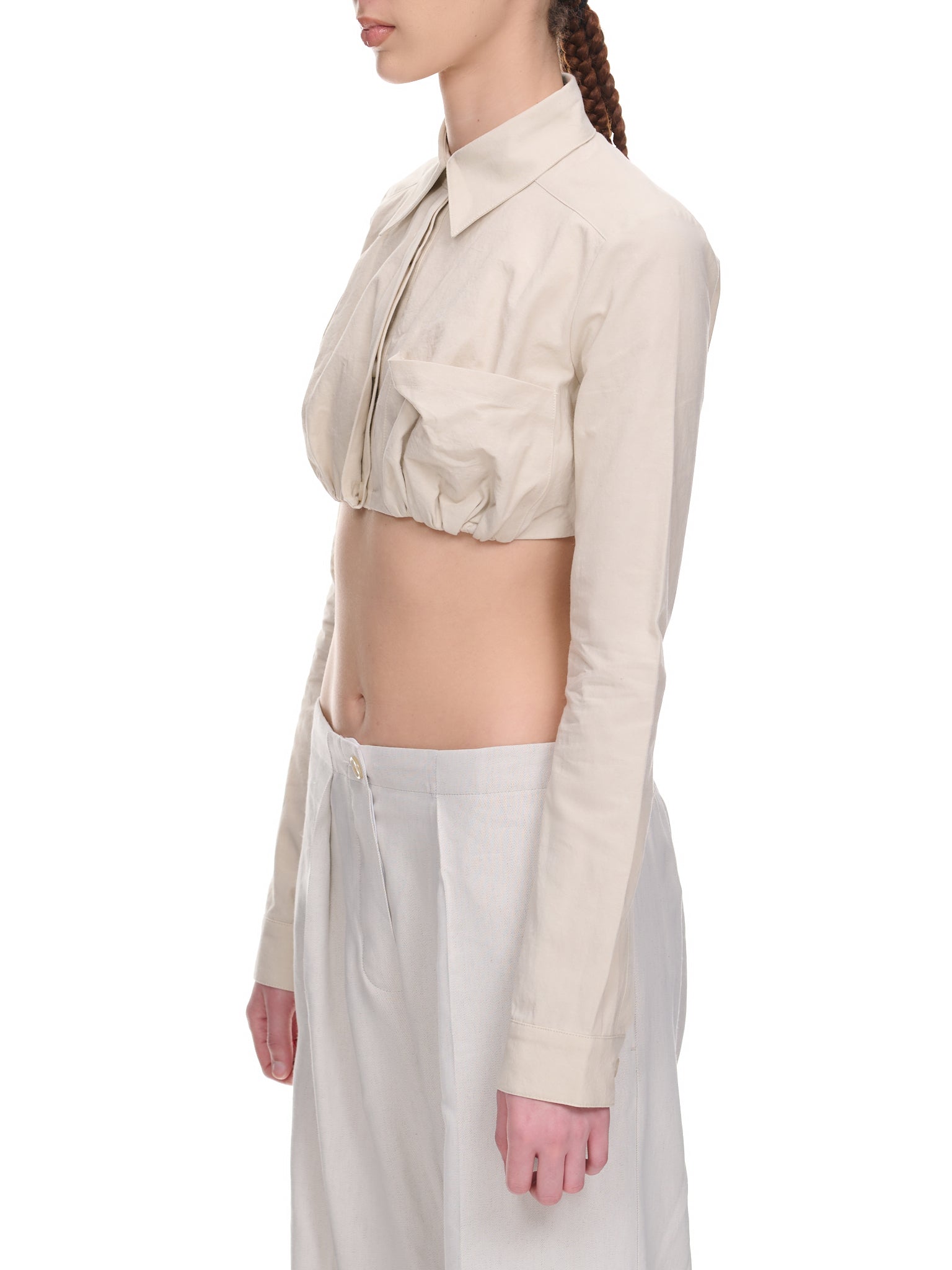 Inbuilt Bra Shirt (22042013-SAND)
