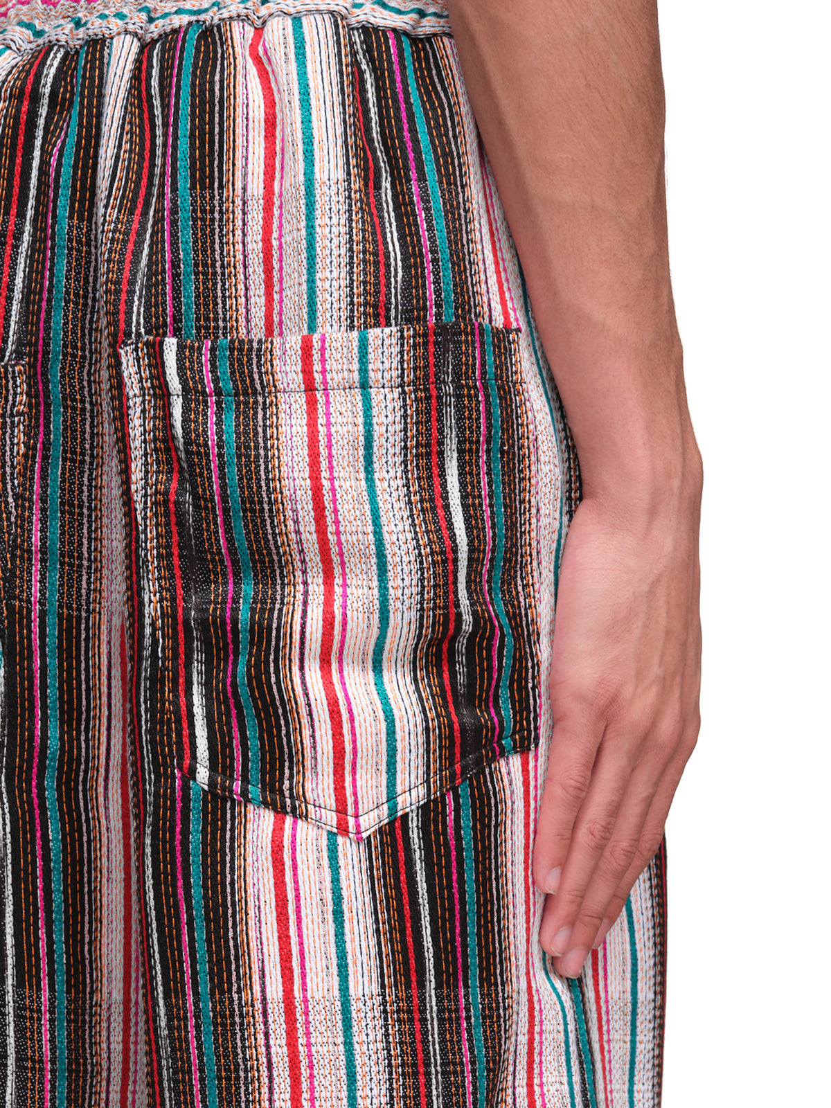 Song For The Mute Stripe Shorts | H. Lorenzo - detail 2
