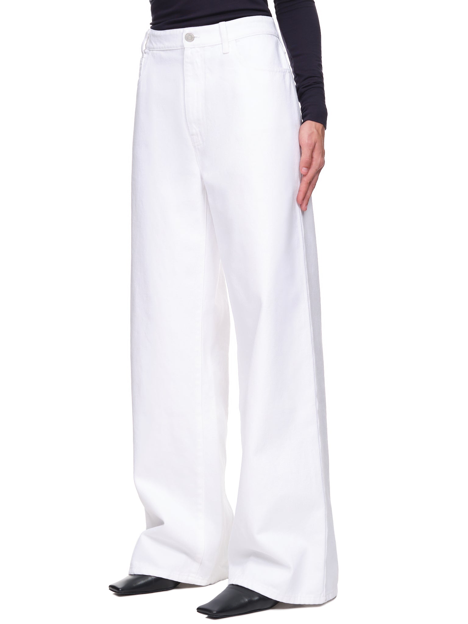 Raf Simons Wide Leg Jeans | H.Lorenzo - side