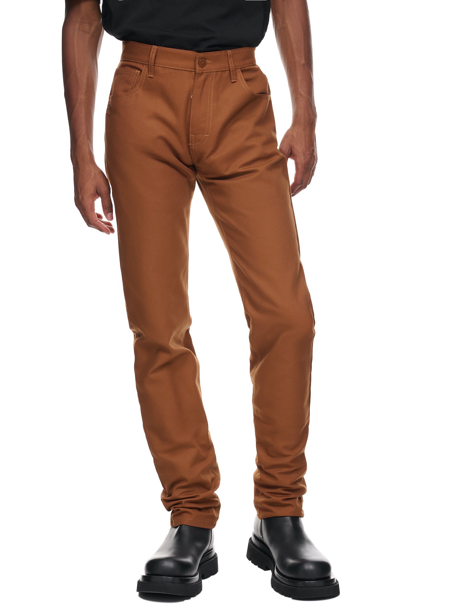 Workwear Denim Pants (222-M310-10080-DARK-BROWN)