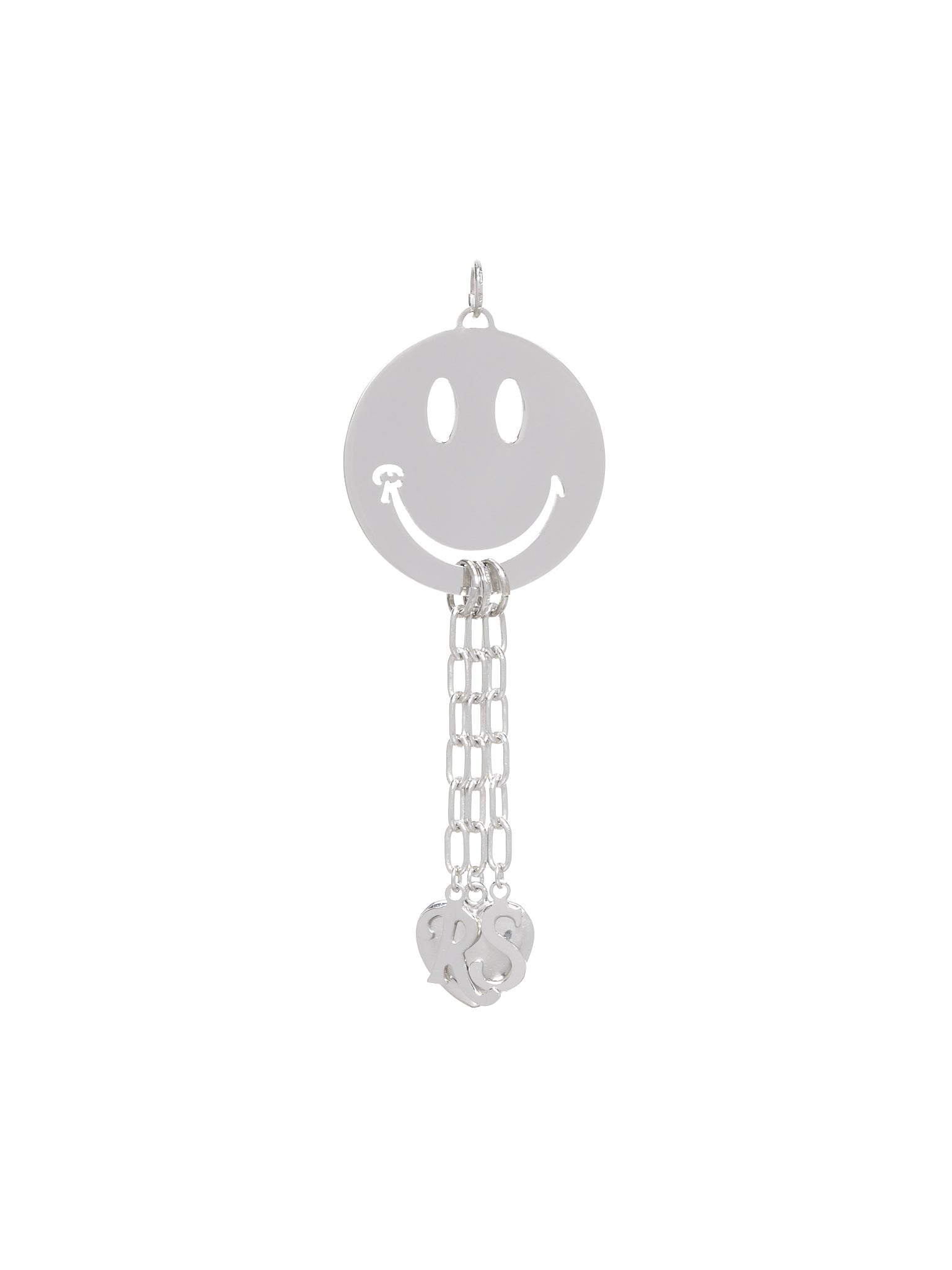 Raf Simons | H.Lorenzo|Big Lock Chain (231-983-46000-ANTIQUE-SILVER)