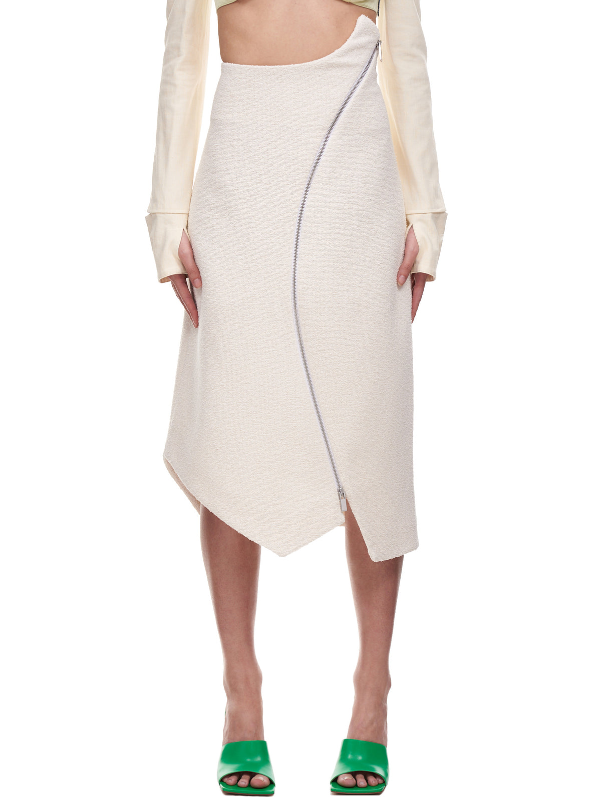Nina Ricci Asymmetric Skirt | H. Lorenzo - front