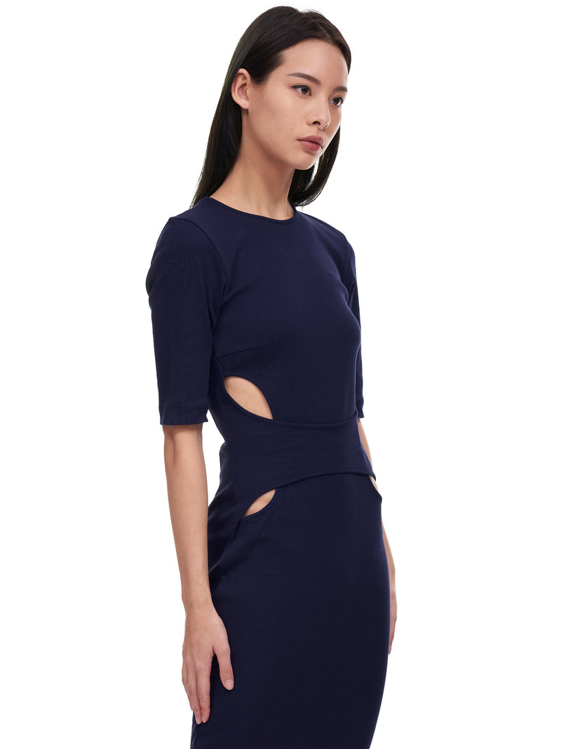 Nina Ricci Layered Bodycon Cutout Dress | H. Lorenzo - detail 