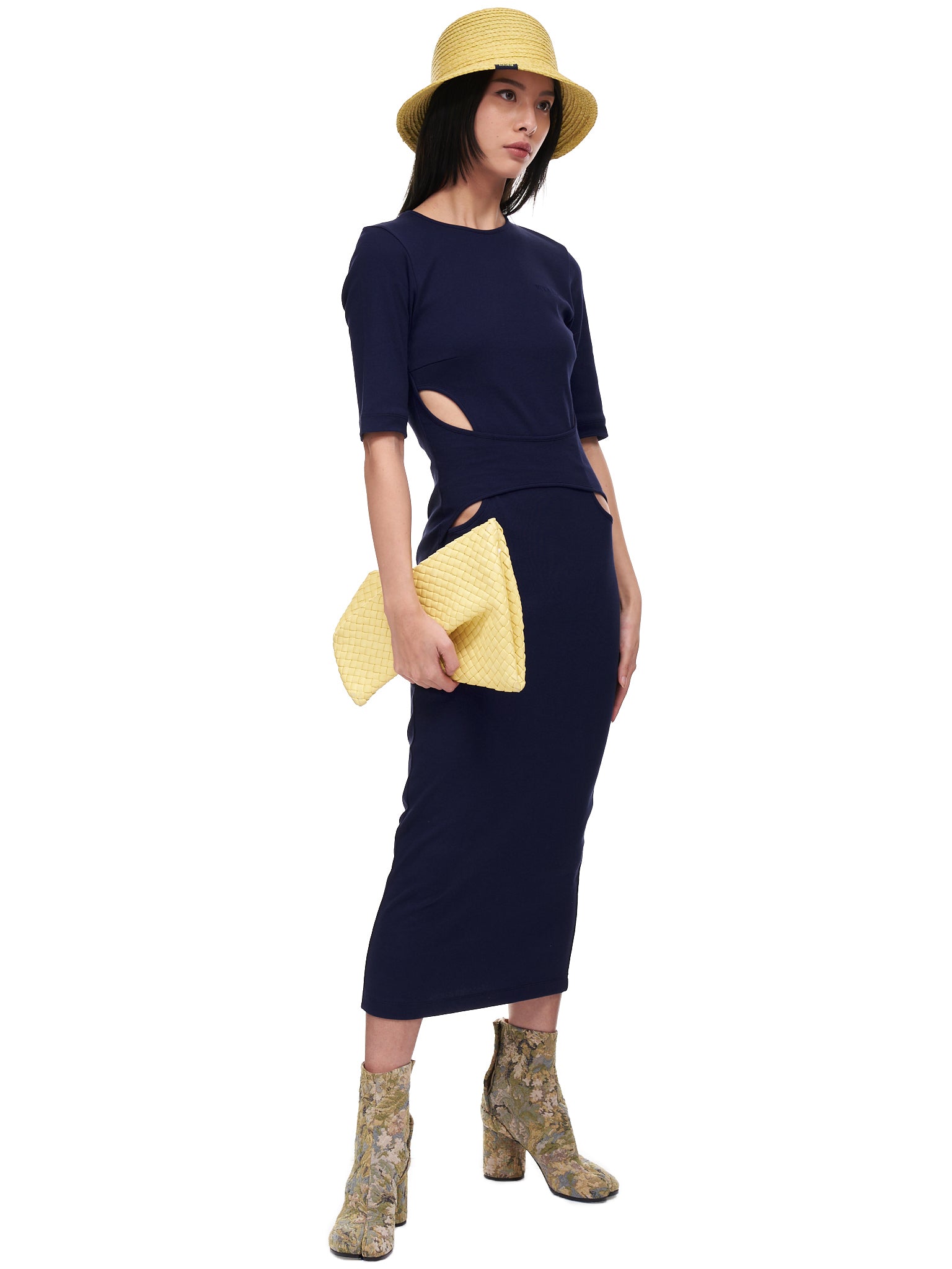 Nina Ricci Layered Bodycon Cutout Dress | H. Lorenzo - styled 