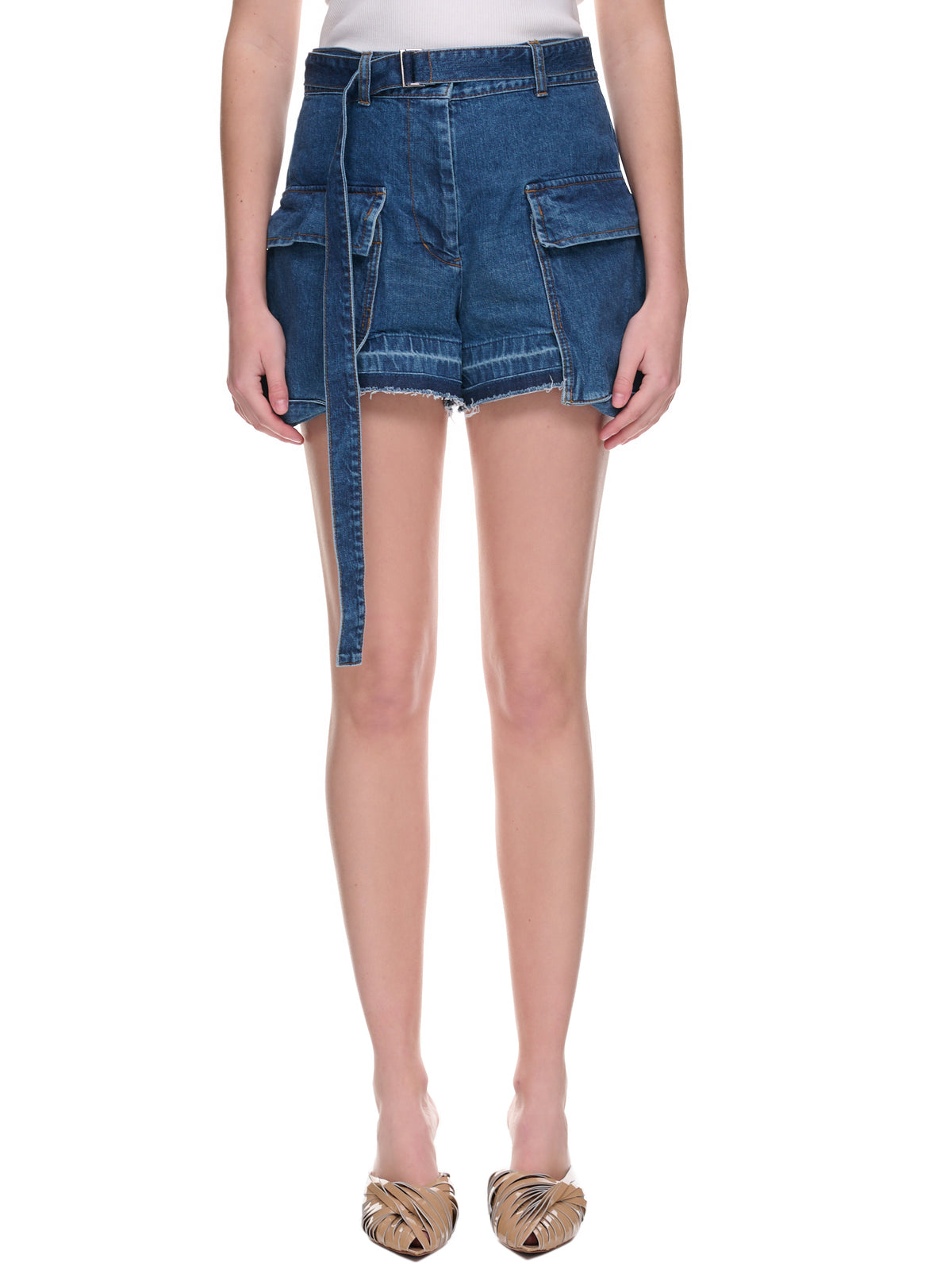 Denim Shorts (23-06488-BLUE)