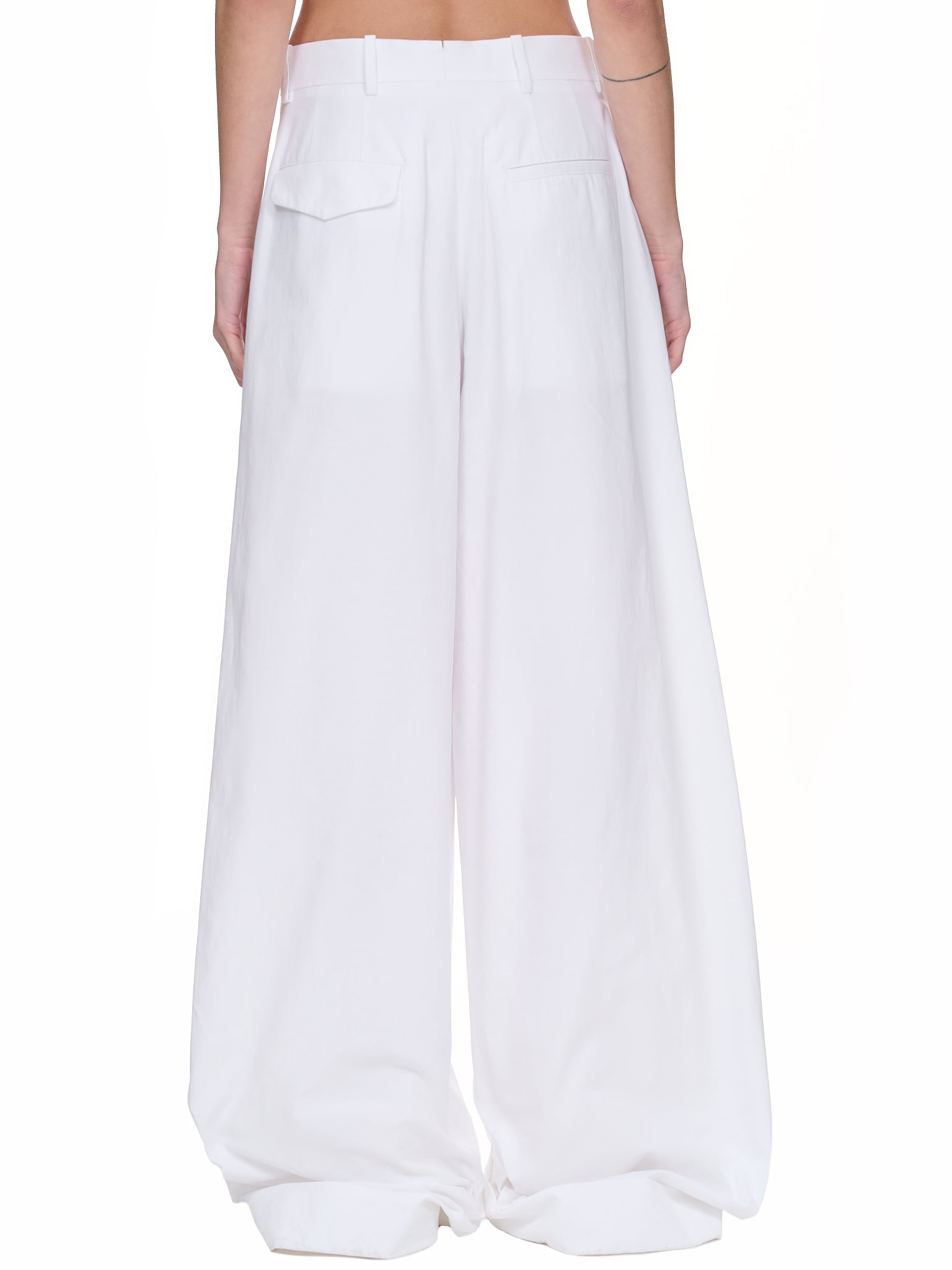 Dorothee Wide Trousers (2301-W-TR05-FA247-001-WHITE)