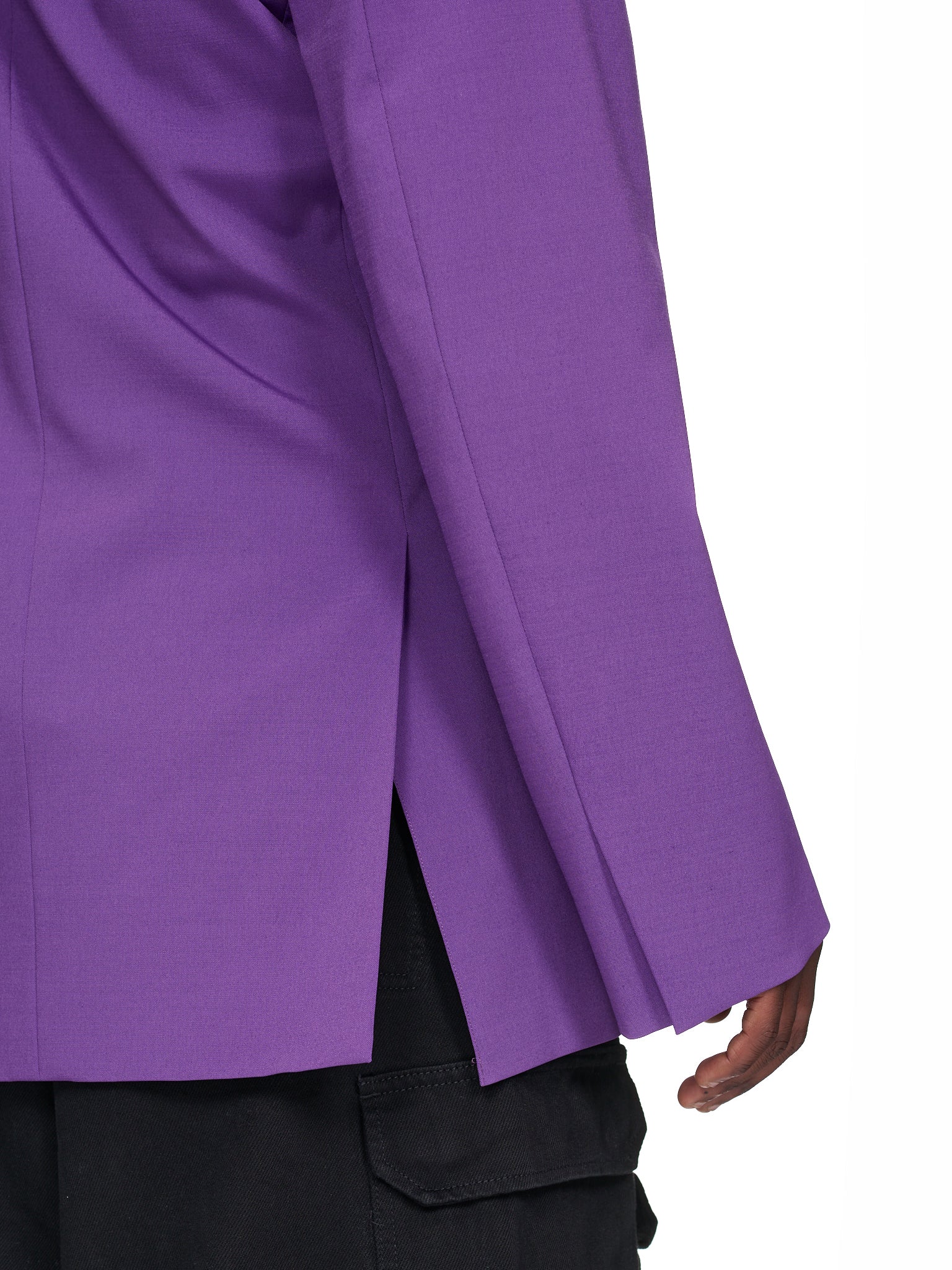 Asymmetric Ring Blazer (231-01-0301-PURPLE)