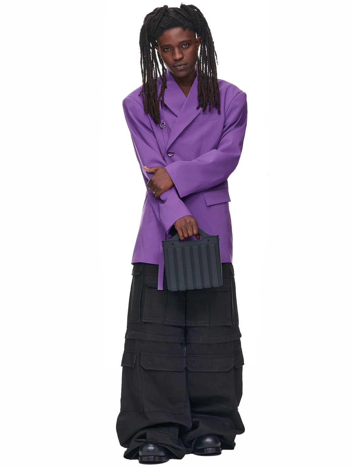 Lunch Box Bag (CG-CWOBAG09-BLACK-OPAQUE-MATT)
