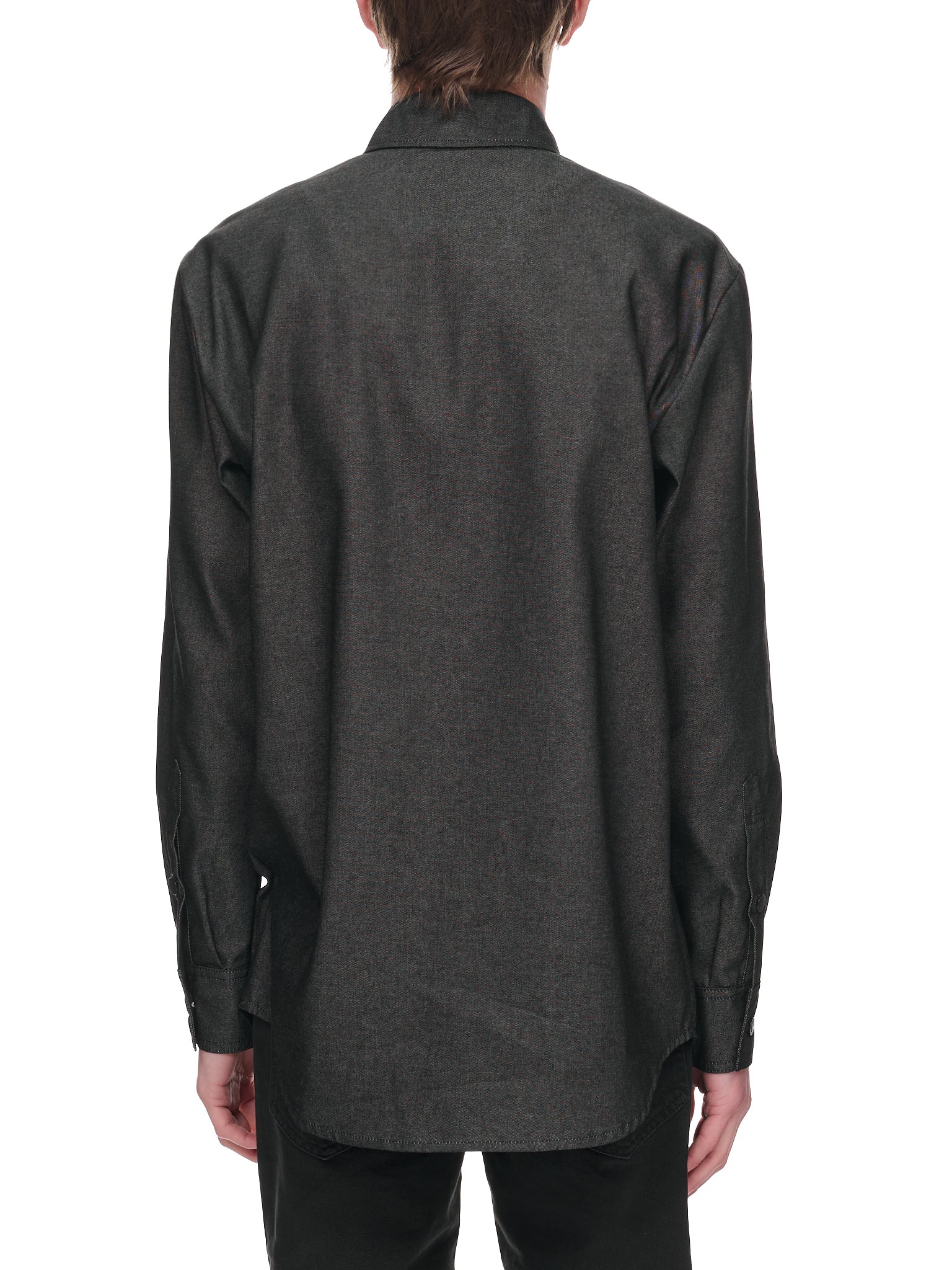 Denim Shirt (231-M242-15001-0099-BLACK)