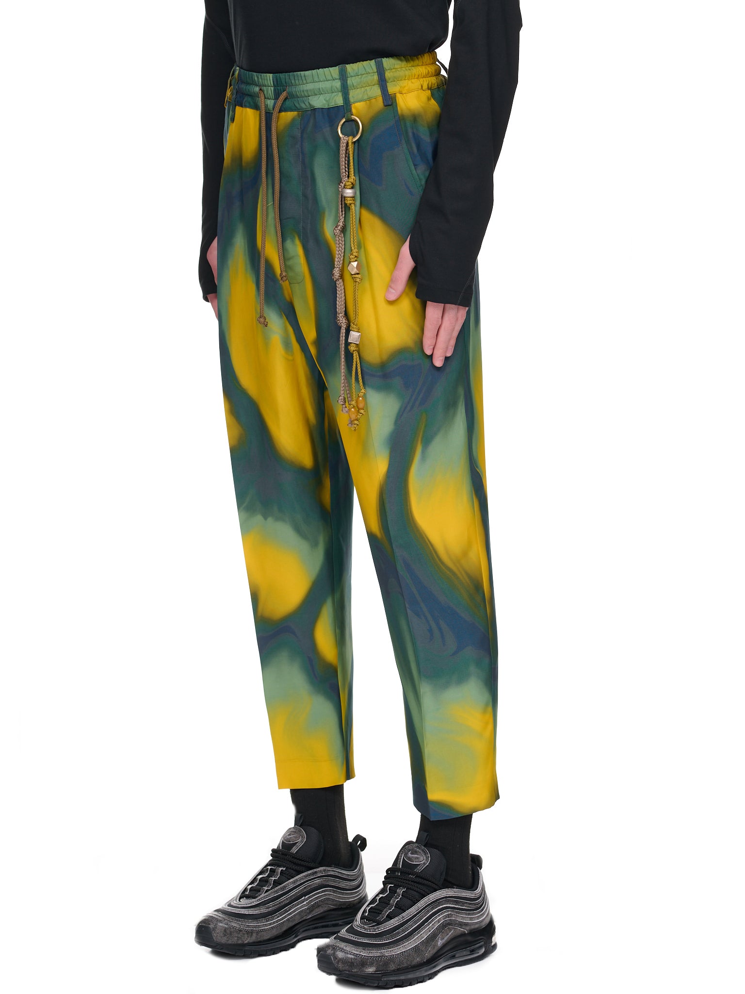 SONG FOR THE MUTE Printed Lounge Pants | H. Lorenzo - side 