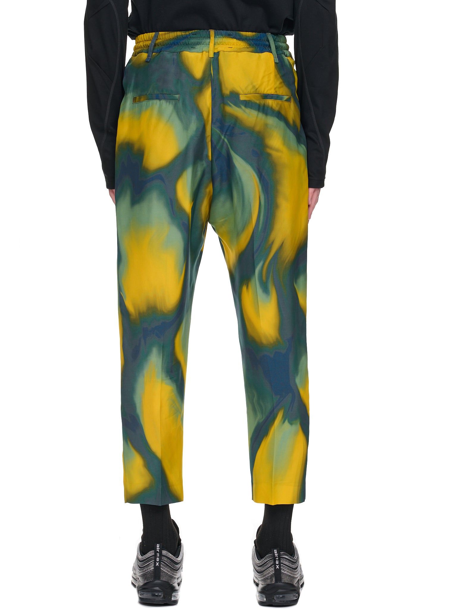 SONG FOR THE MUTE Printed Lounge Pants | H. Lorenzo - back