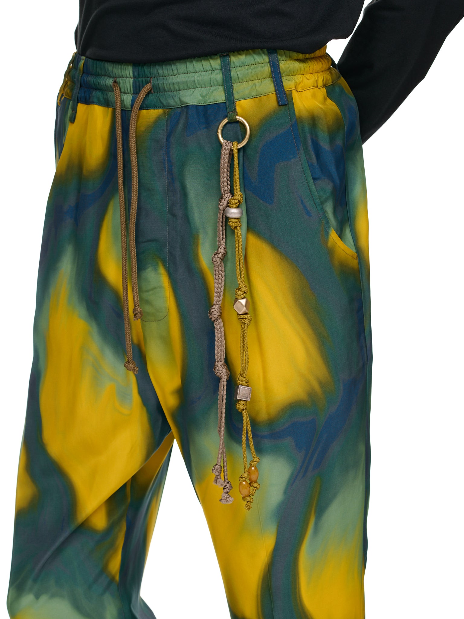 SONG FOR THE MUTE Printed Lounge Pants | H. Lorenzo - detail 1