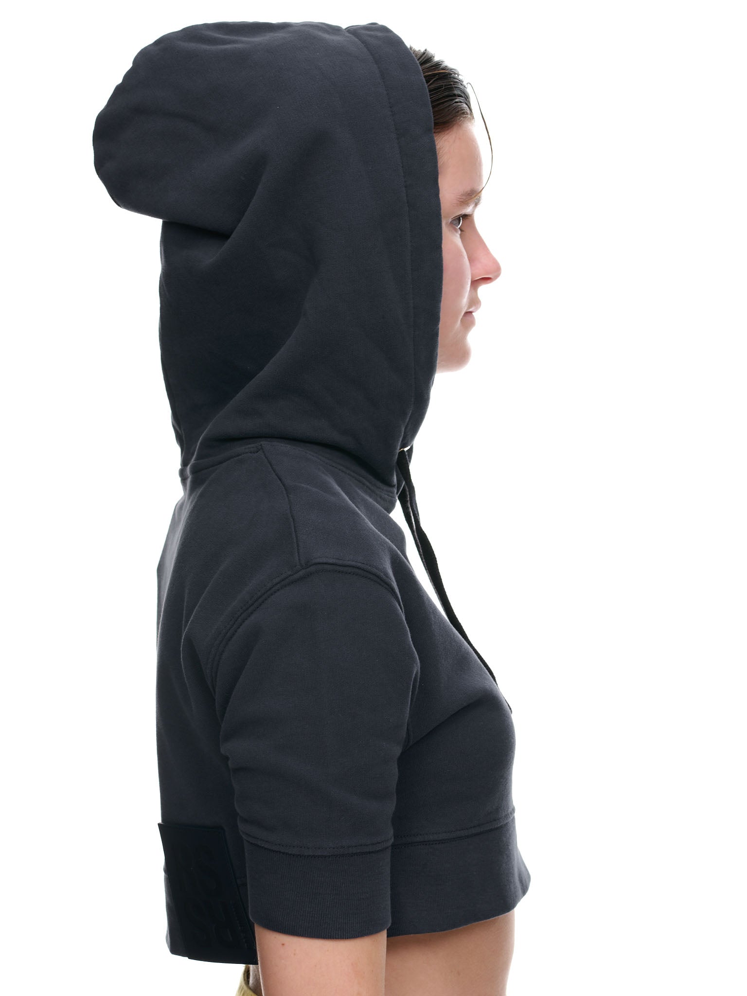 Cropped Hoodie (231-W174-19004-0044-DARK-NAVY)