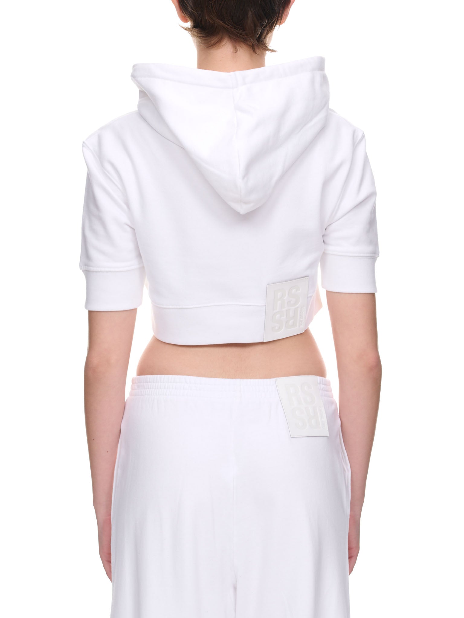 Cropped Hoodie (231-W174-19004-0010-WHITE)