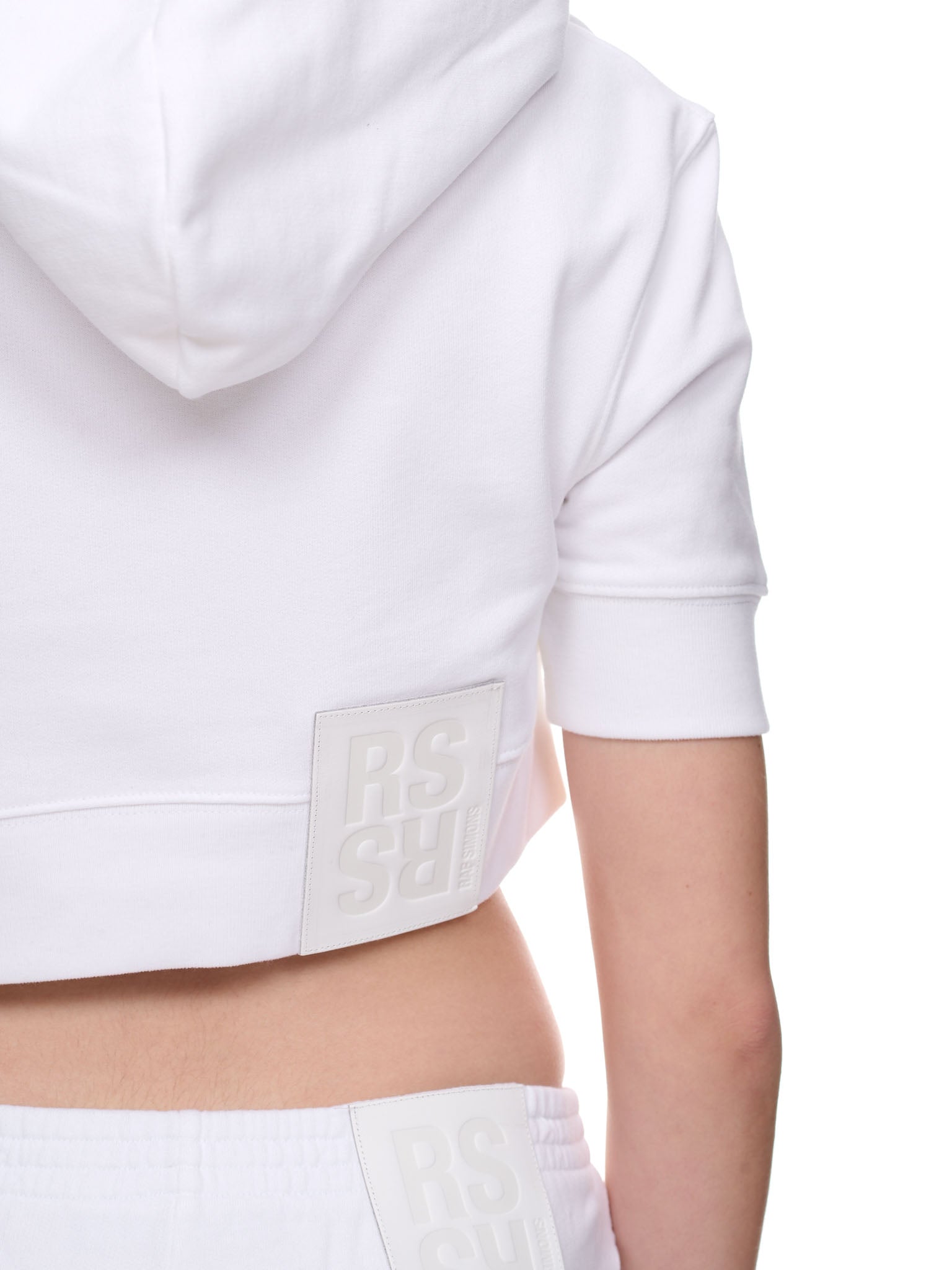 Cropped Hoodie (231-W174-19004-0010-WHITE)