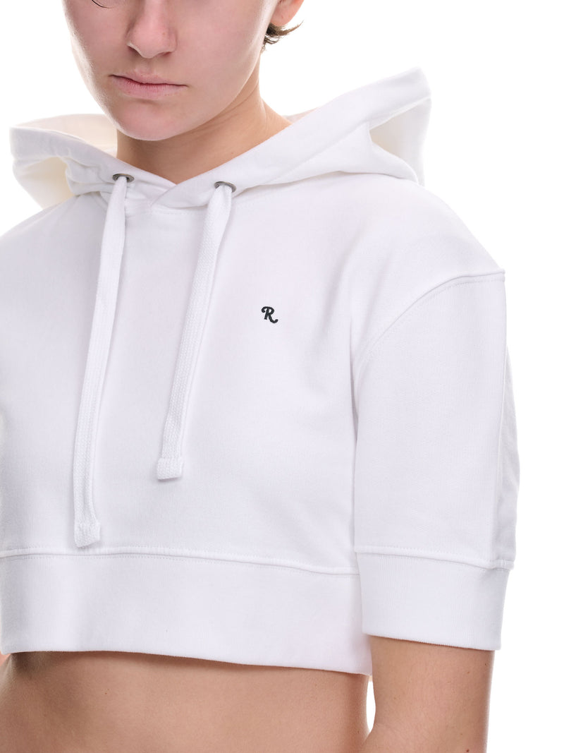 Cropped Hoodie (231-W174-19004-0010-WHITE)