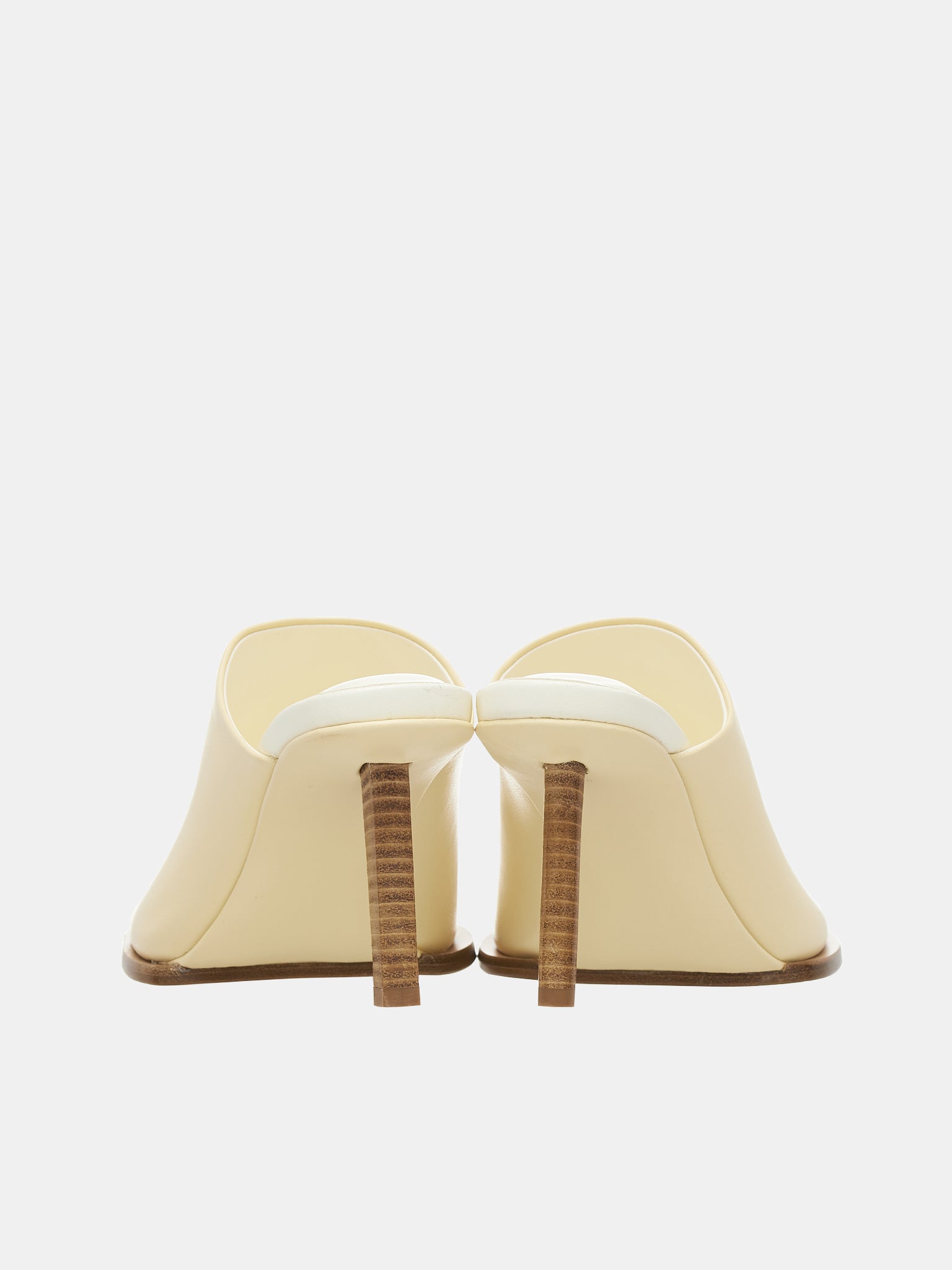 Les Mules Rond Carré (231FO047-3073-110-OFFWHITE)