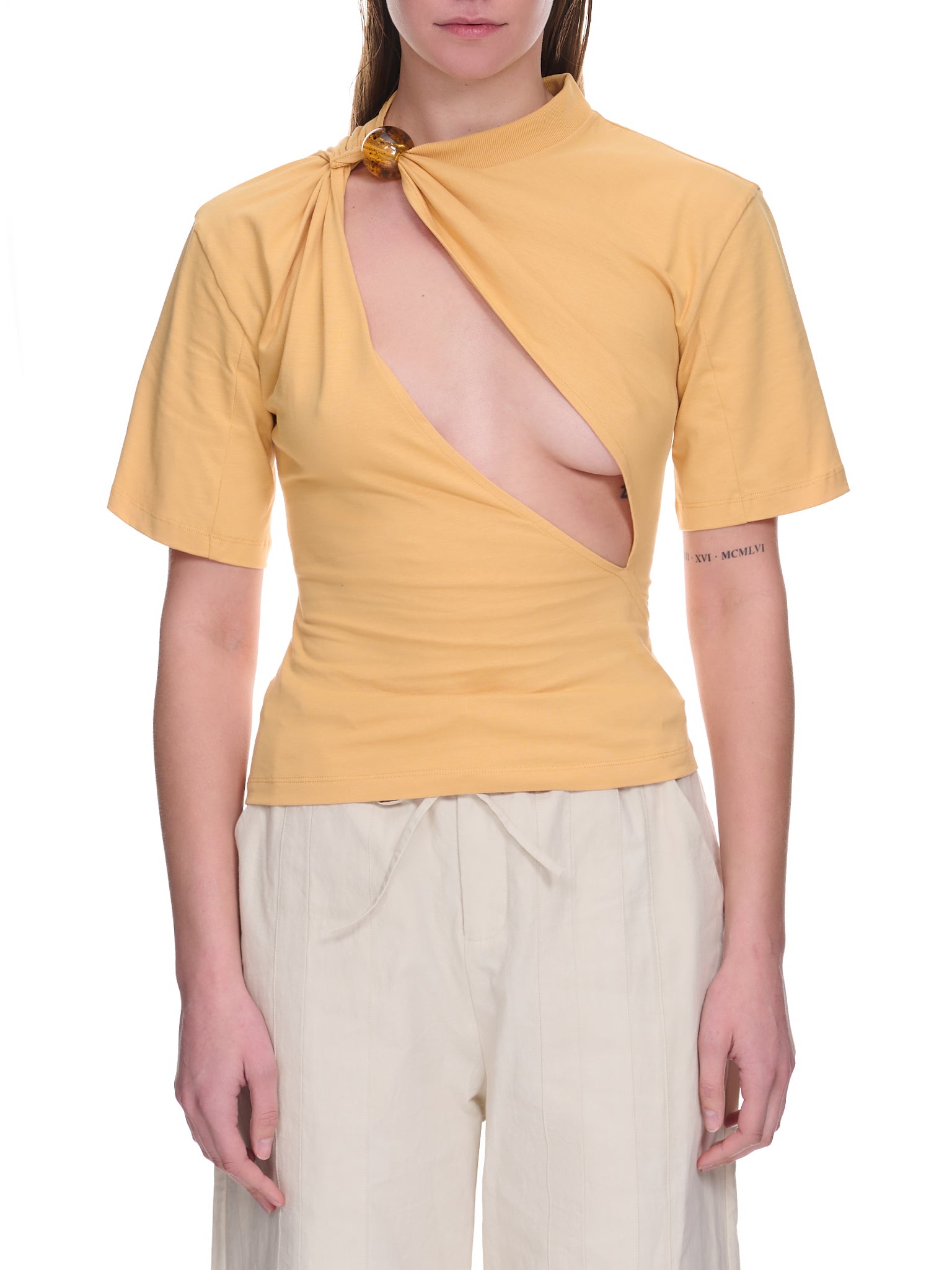 Le T-Shirt Perola (231JS045-2306-YELLOW)