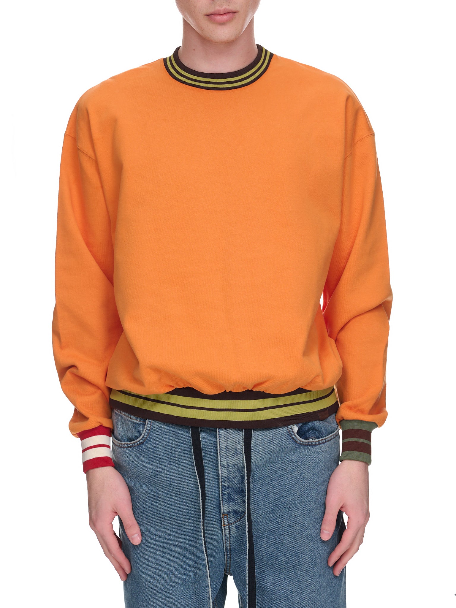 Le Sweatshirt Lasso (235JS120-2272-ORANGE)