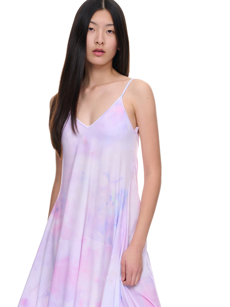 Open-Back Dress (23PJRO011PA0473-PINK-TIE-DYE)