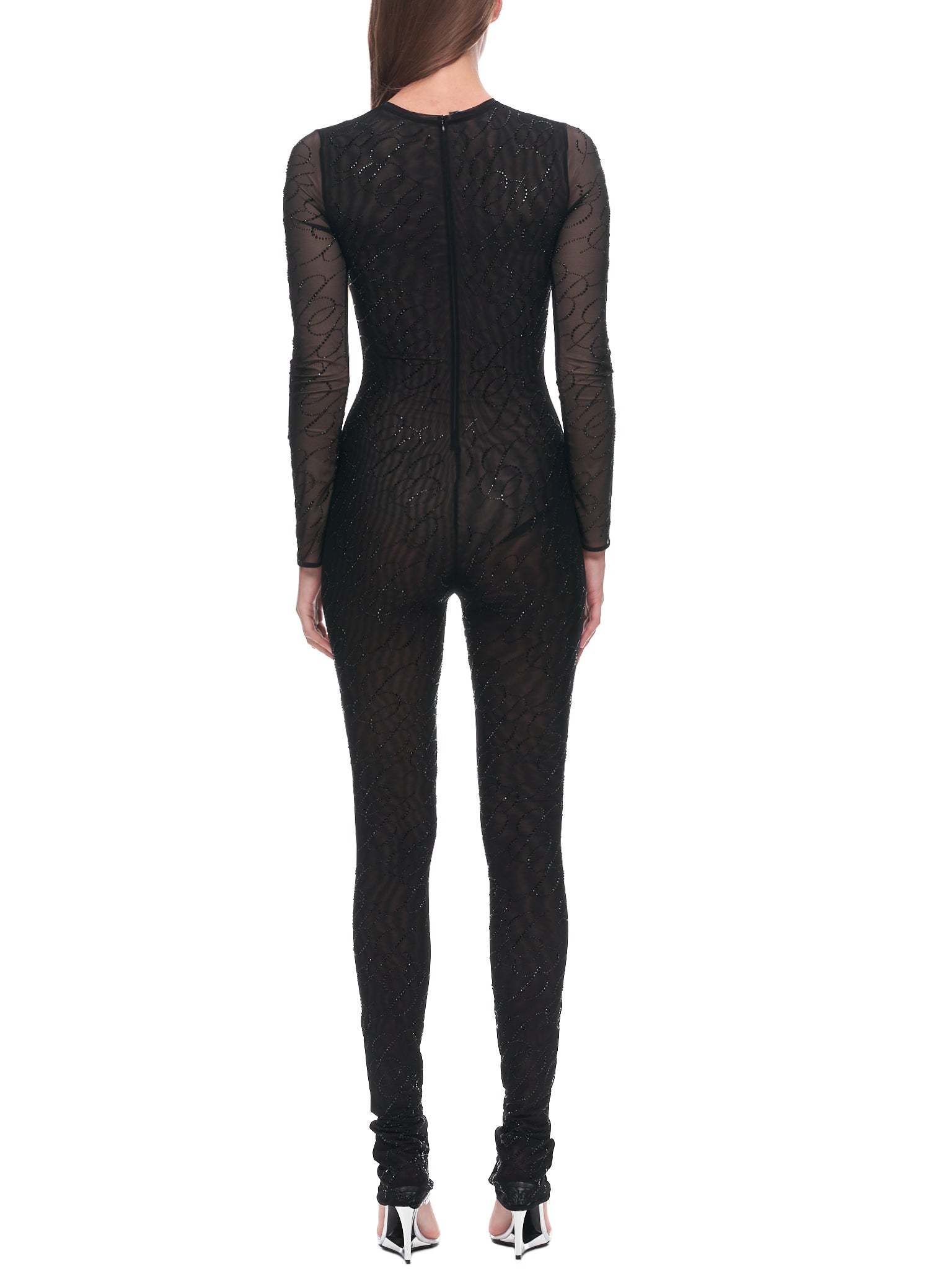 Blumarine Rhinestone Catsuit | H.Lorenzo - back