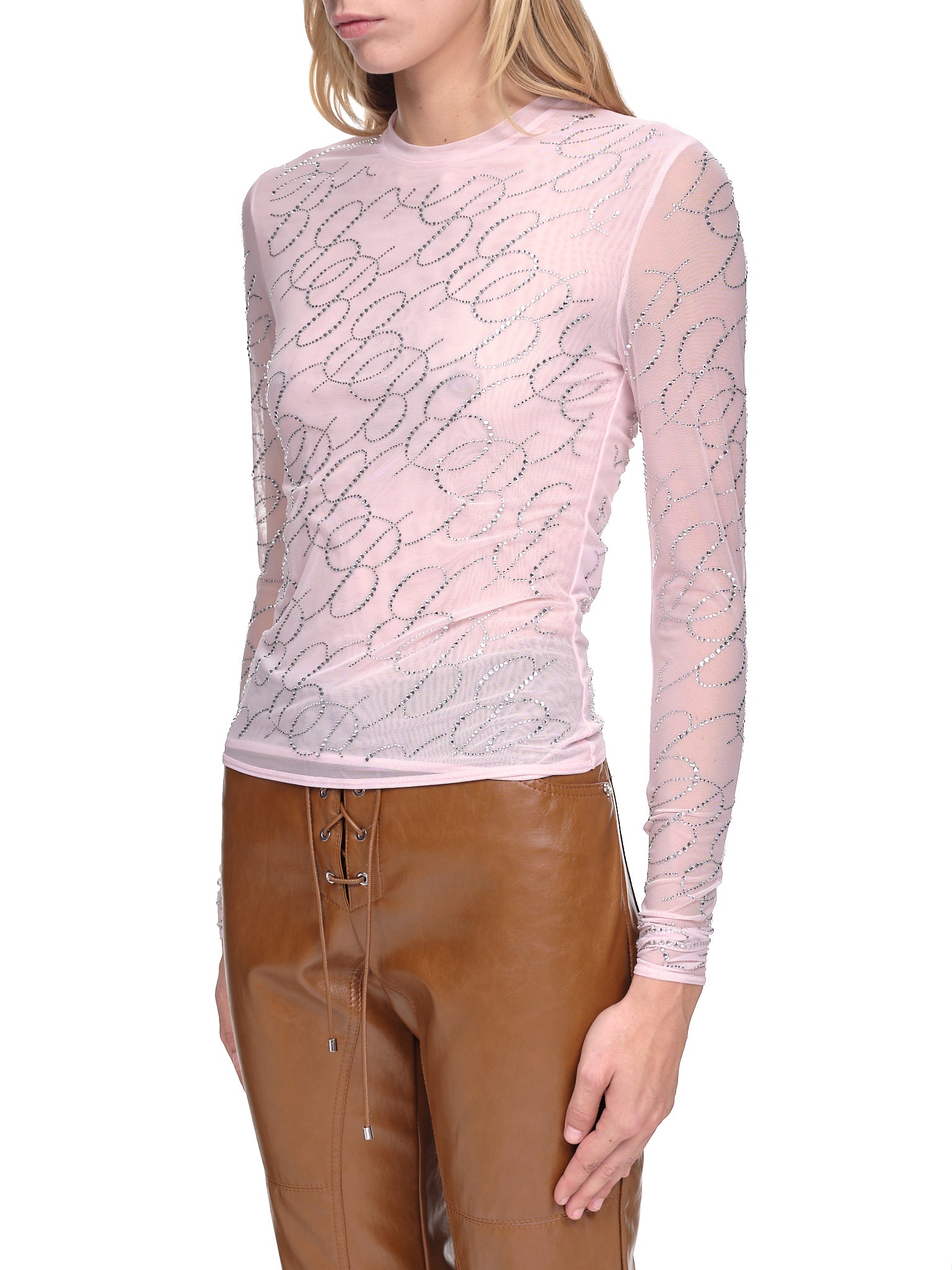 Blumarine Logo Embroidery Shirt | H.Lorenzo - side