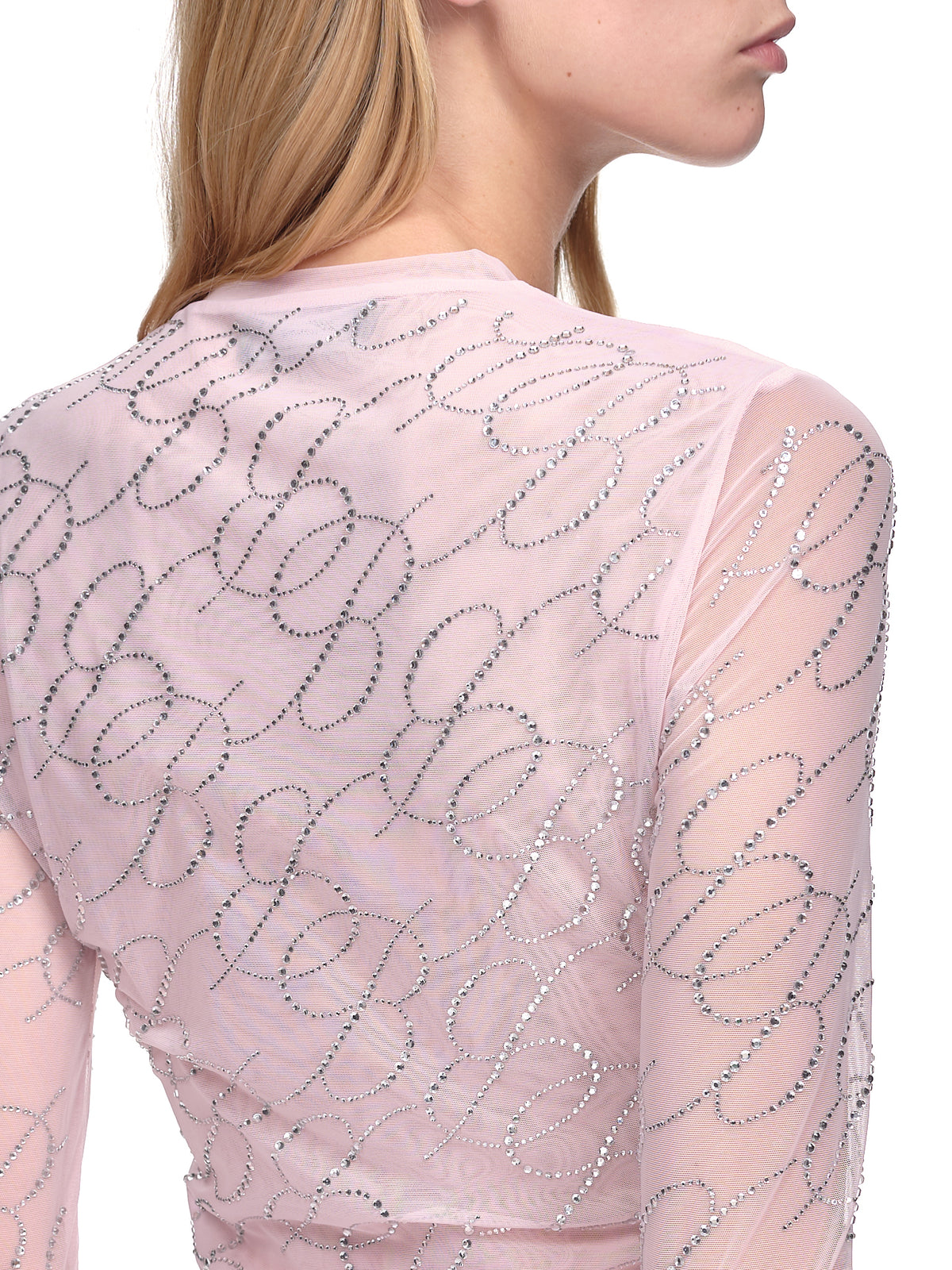 Blumarine Logo Embroidery Shirt | H.Lorenzo - detail