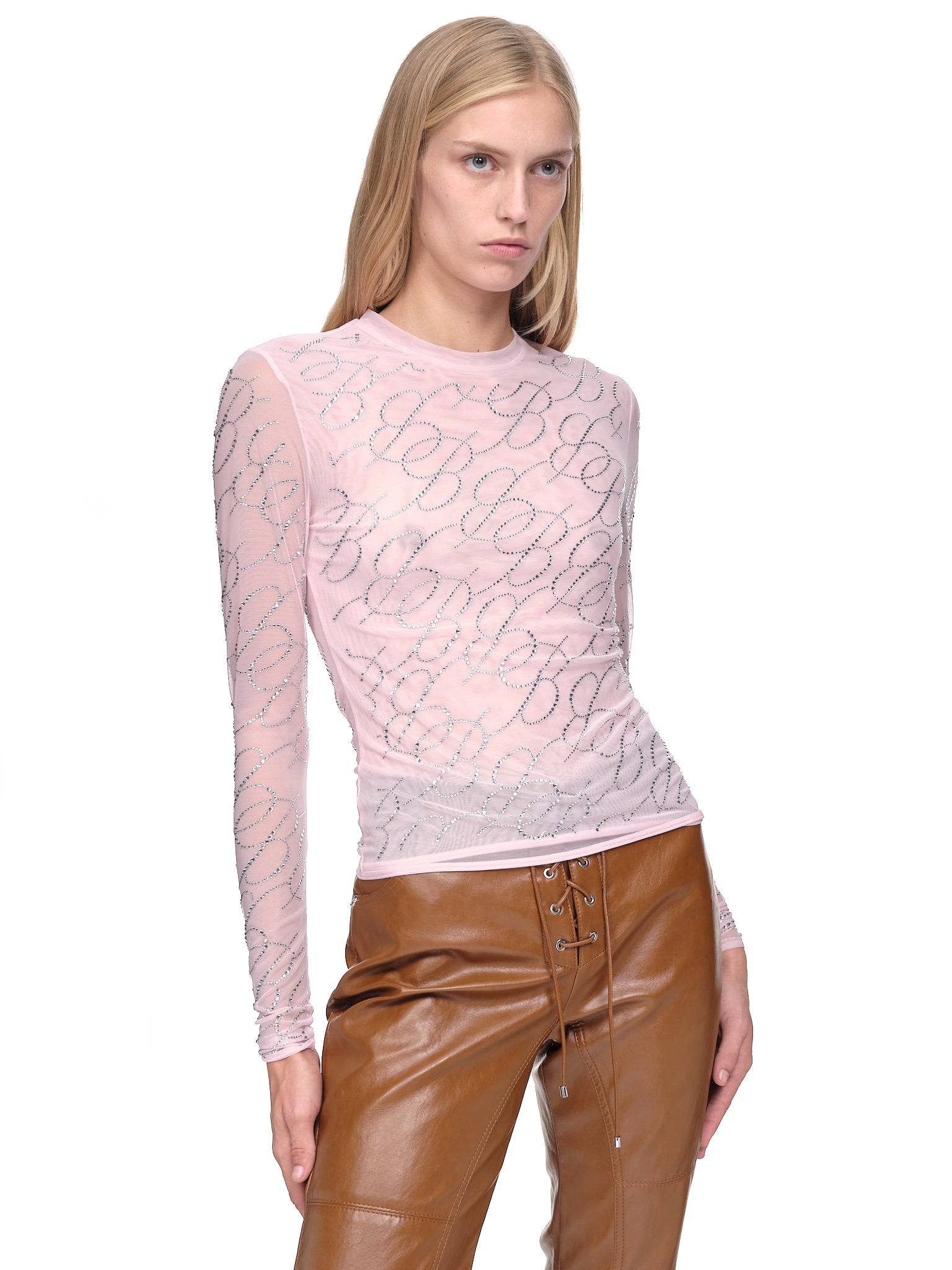 Blumarine Logo Embroidery Shirt | H.Lorenzo - side 2