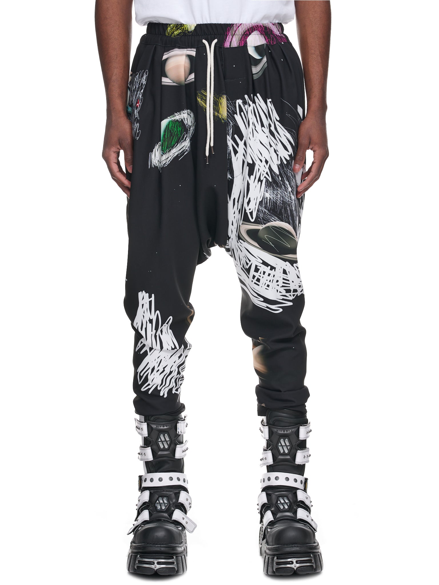 Drunken Sweatpants (2F01000J-W00AF-SW-O318-BLACK-P)