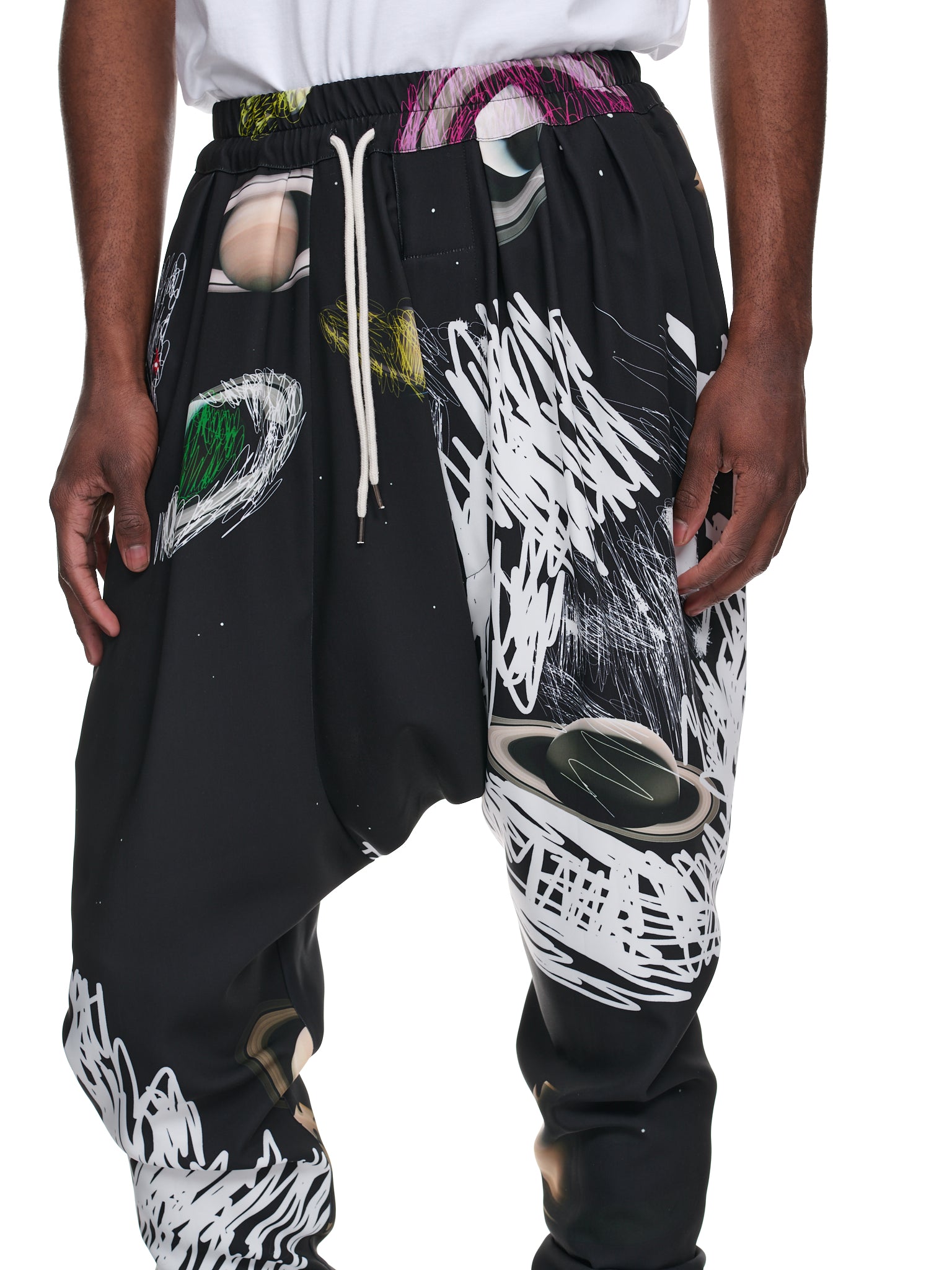 Drunken Sweatpants (2F01000J-W00AF-SW-O318-BLACK-P)